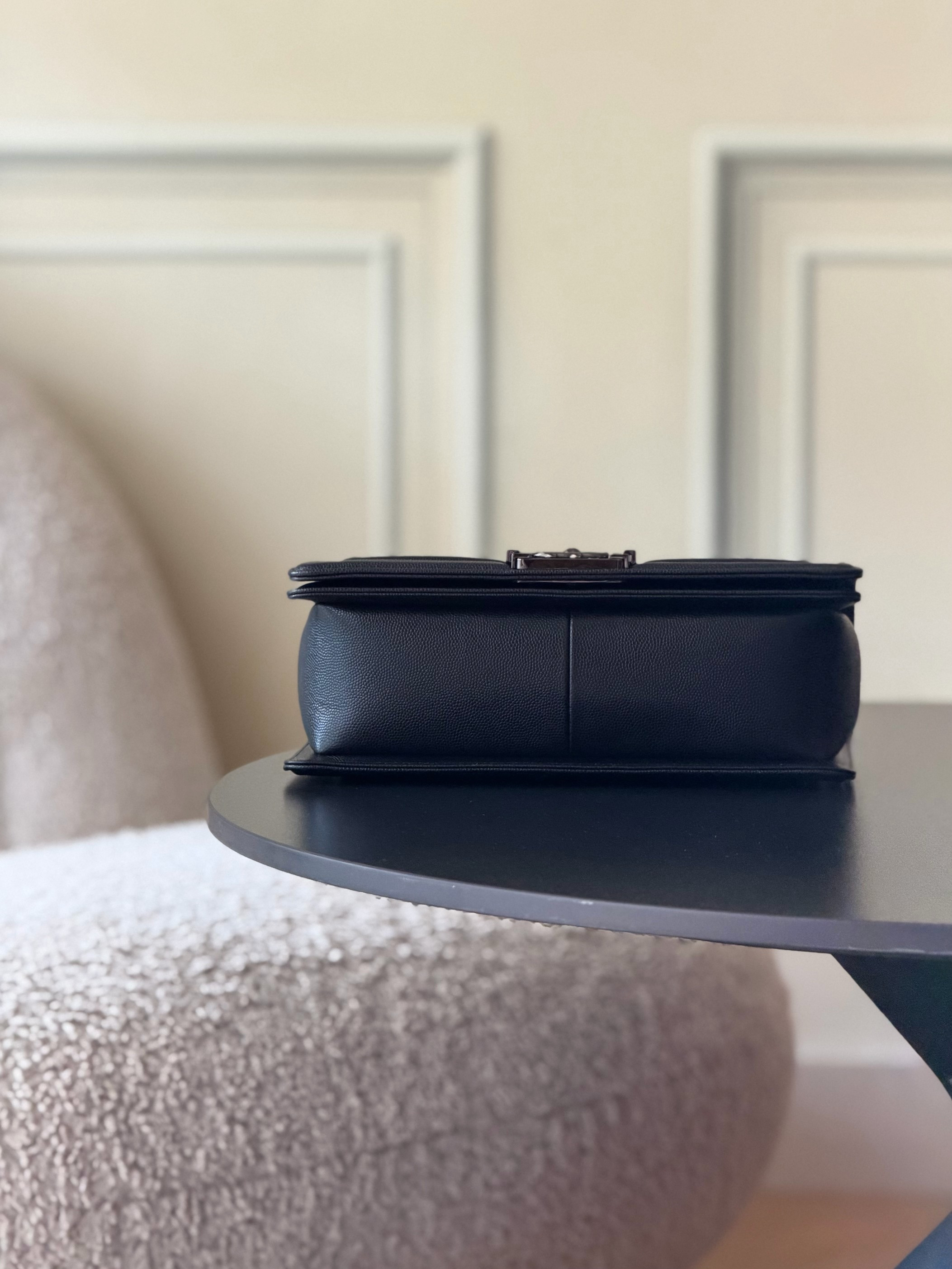 Ch*el boy handbag 15x25x9cm