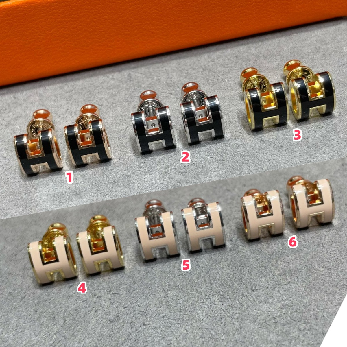 H**me5 mini h linglong earrings