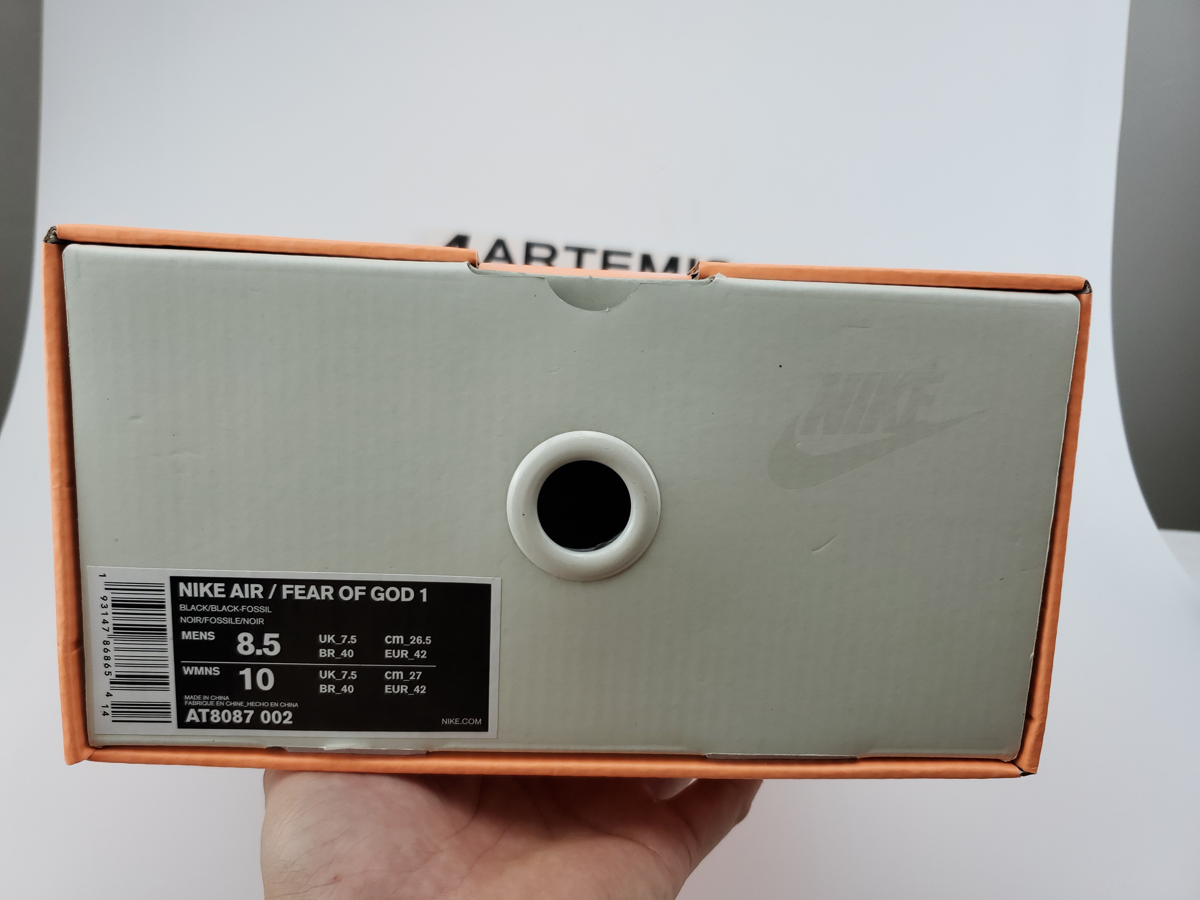 Air Fear Of God Raid Black