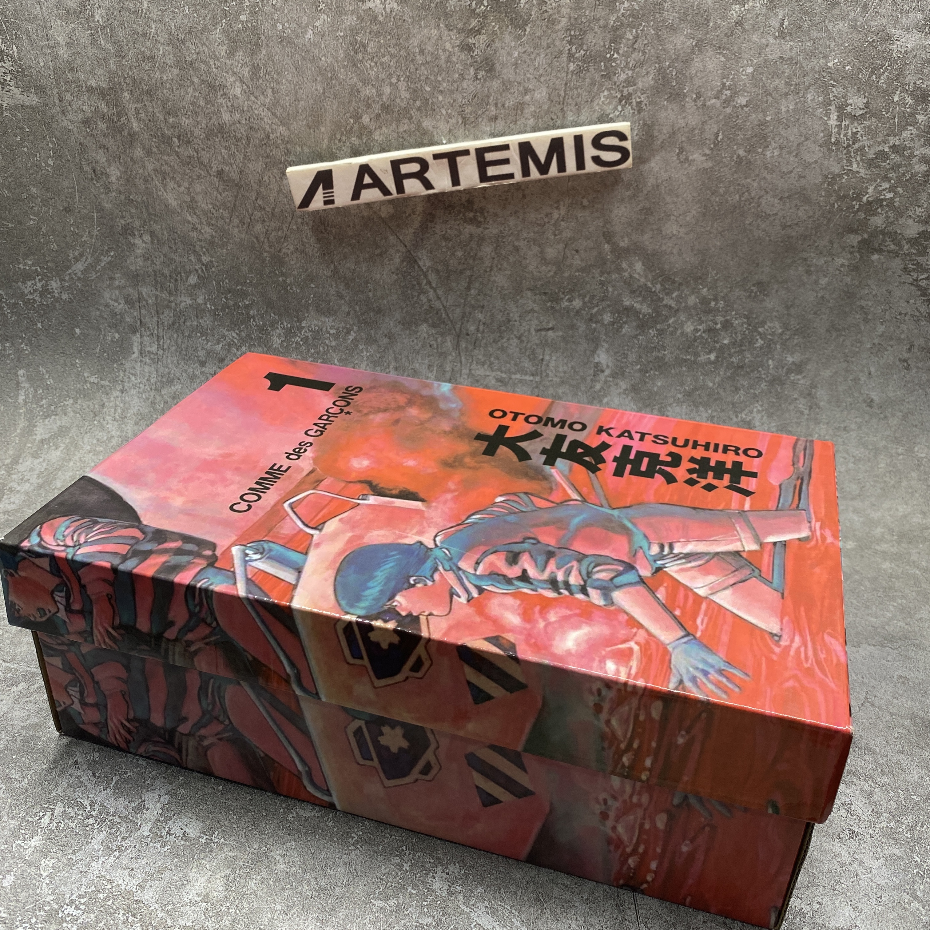 Otomo Katsuhiro x Nike SB Dunk Low Steamboy OST Yellow Blue