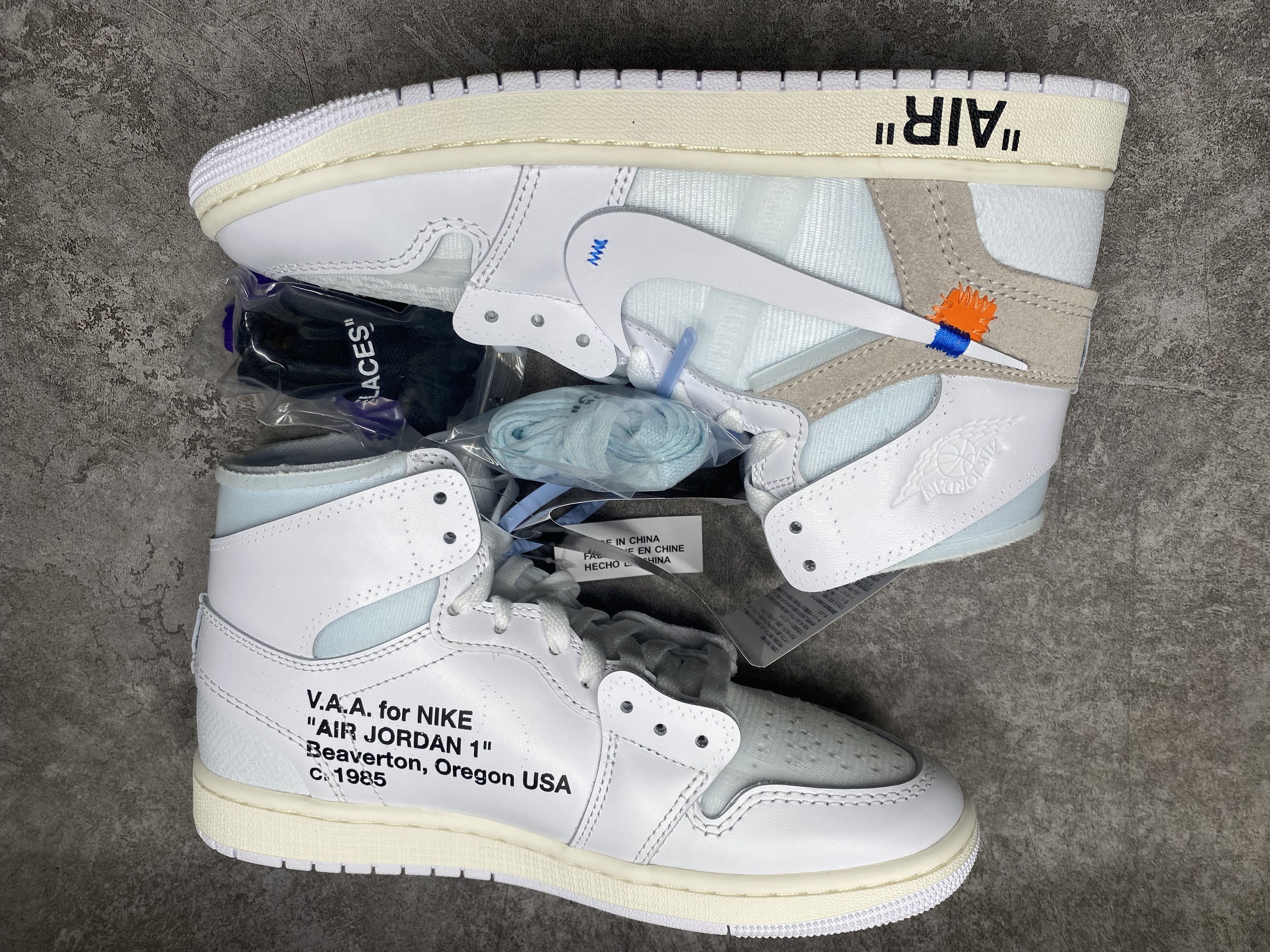 UA Air Jordan 1 High OG x Off-White
