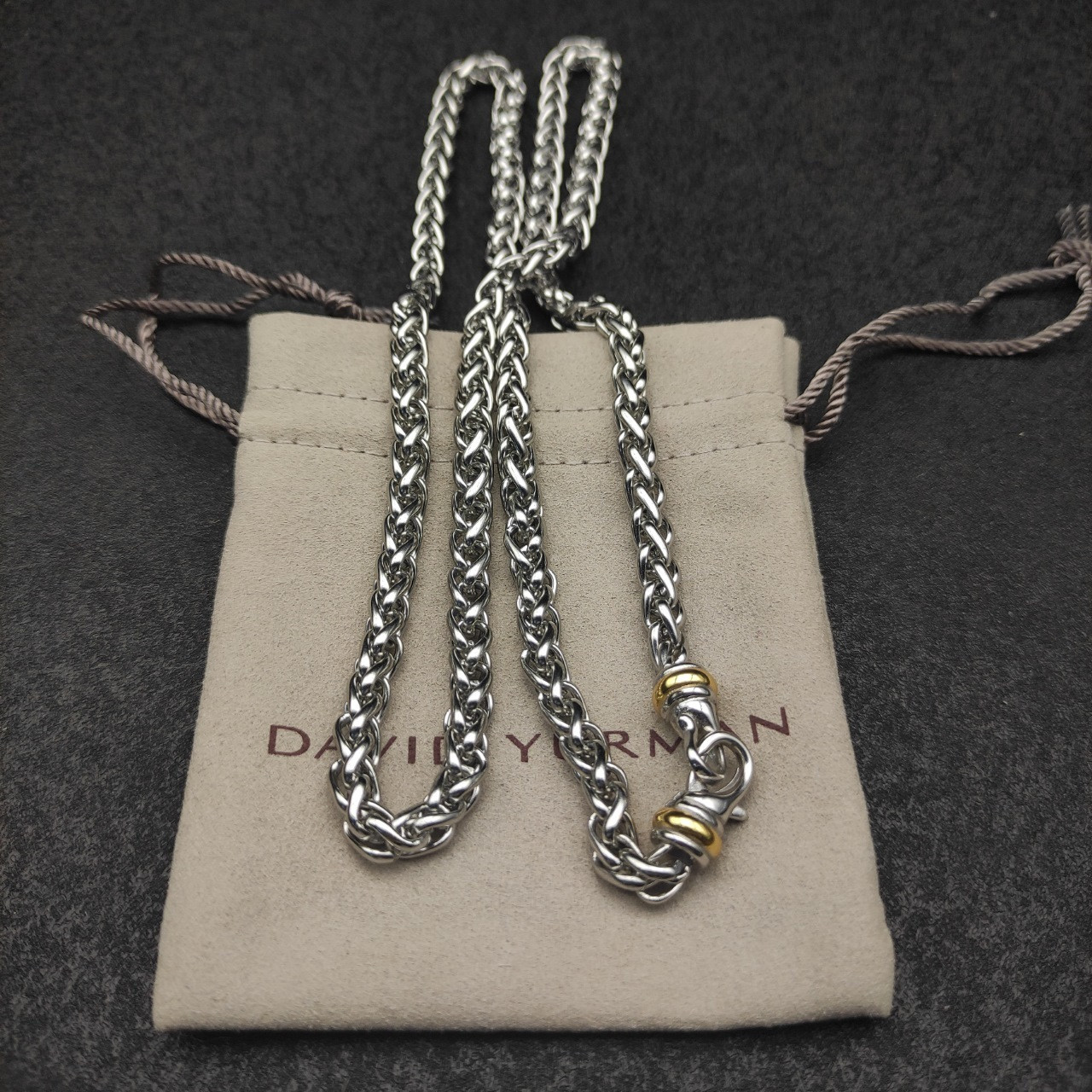 dau1d Yvrm*n 6mm hook necklace
