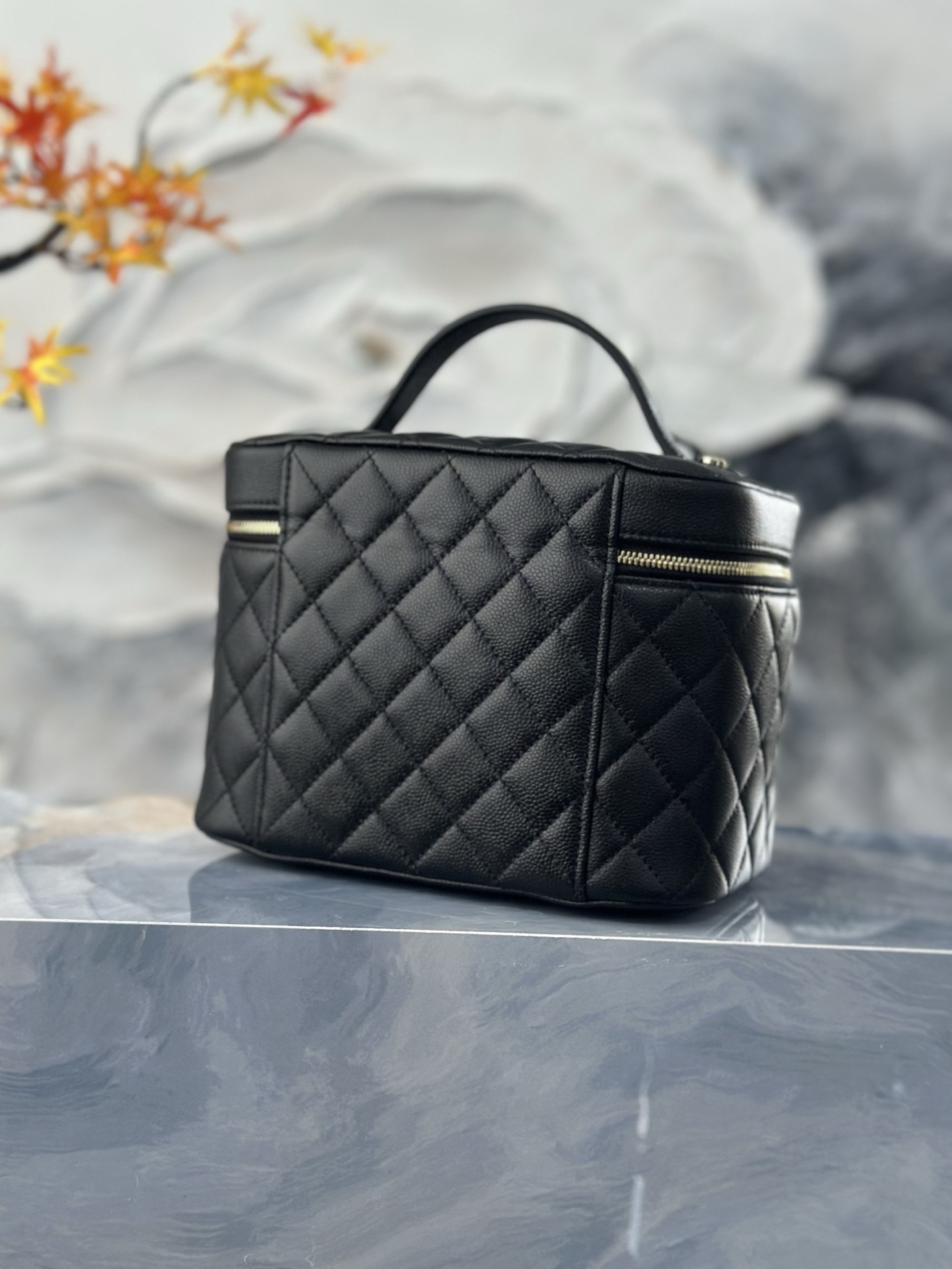Ch*el vanity bag as2573 20x13x15cm