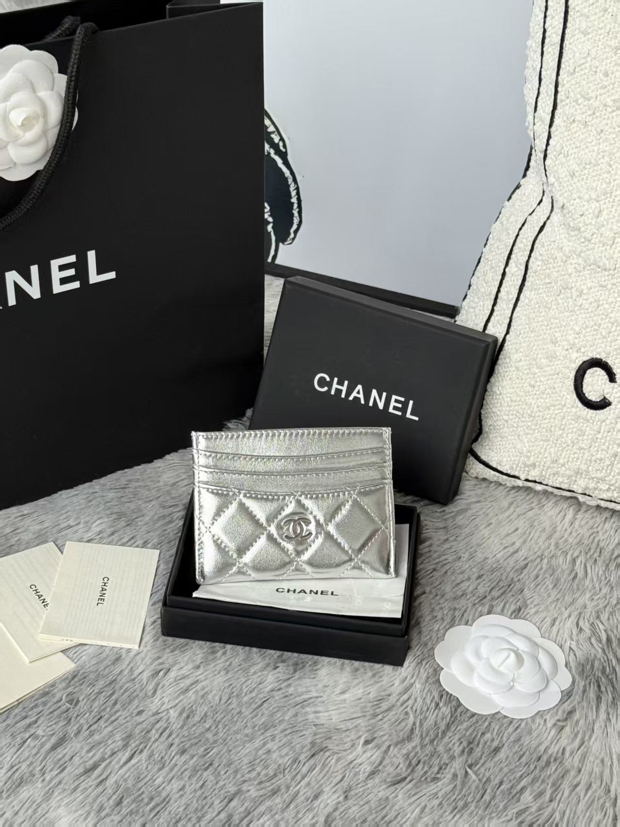 Ch*el card holder as4472 11x10cm