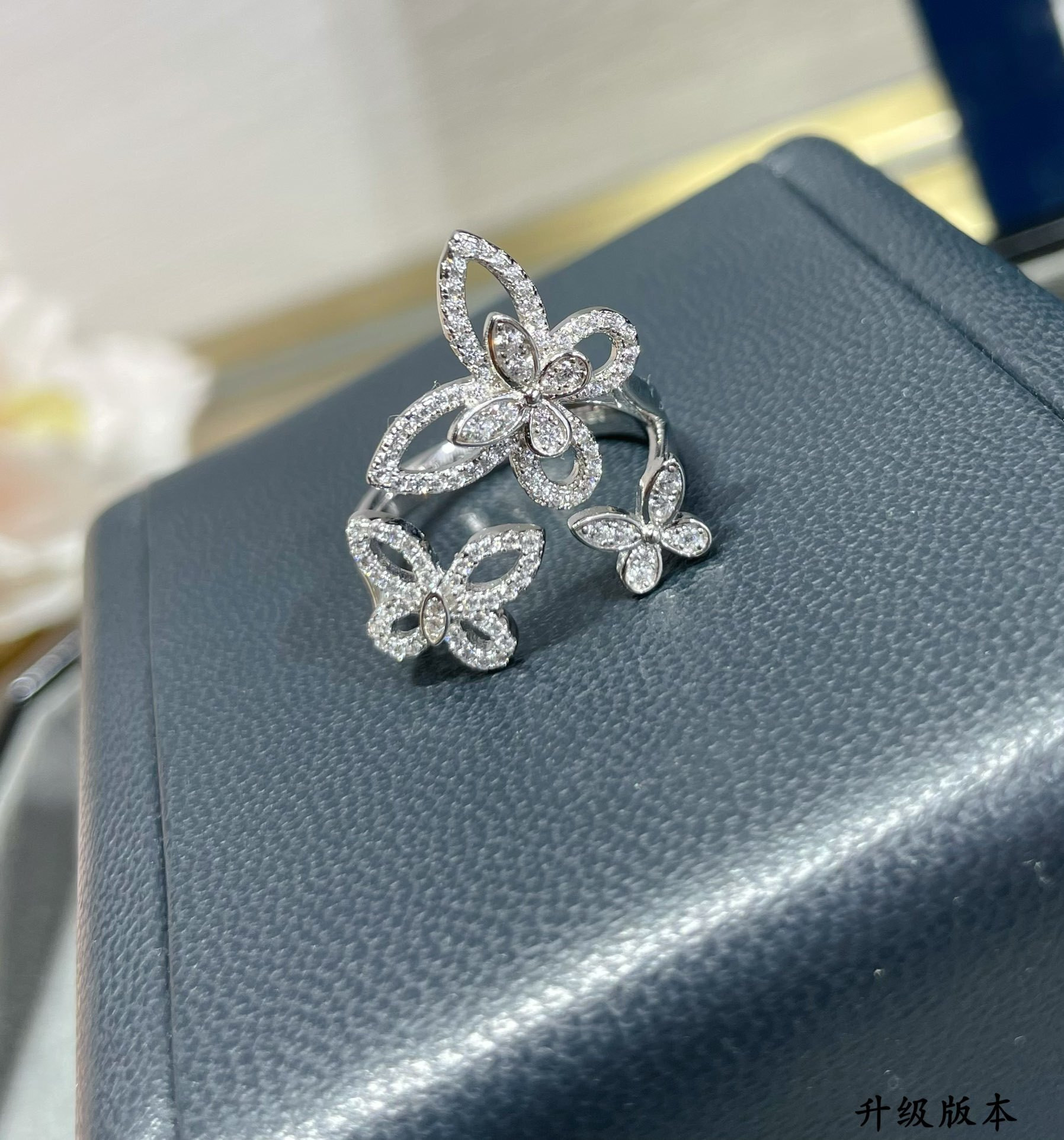 Gr*ff butterfly ring ag925