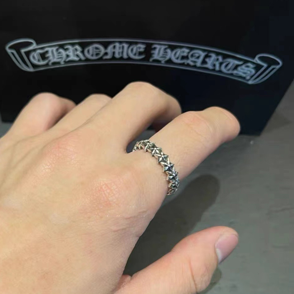 Ch**me He**ts pentagram ring