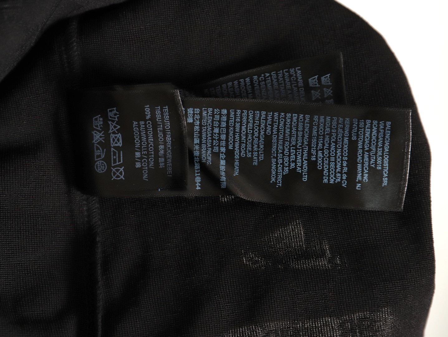 Ba*len*cia*ga 25ss short-sleeved t-shirt