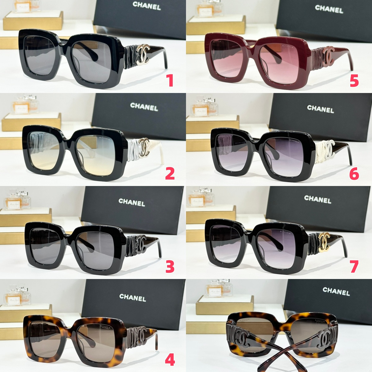 Ch*el glasses ch5474 52-21-145