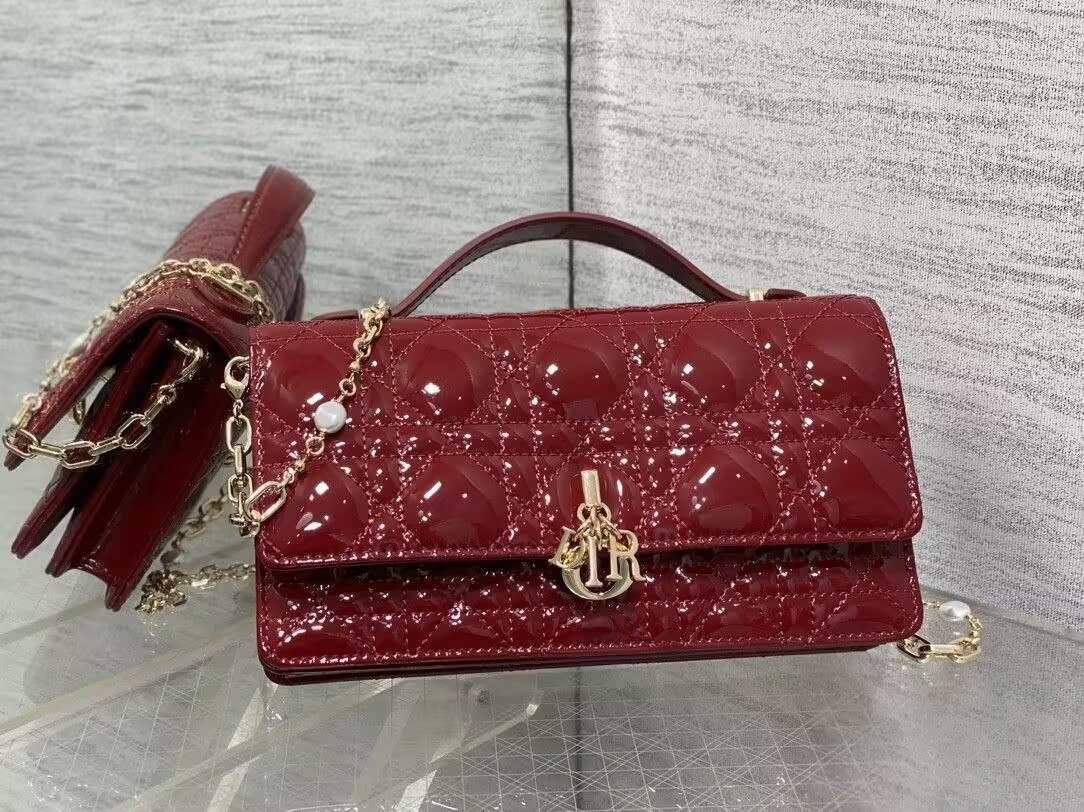 miss D*or mini handbag 21x11.5x4.5cm