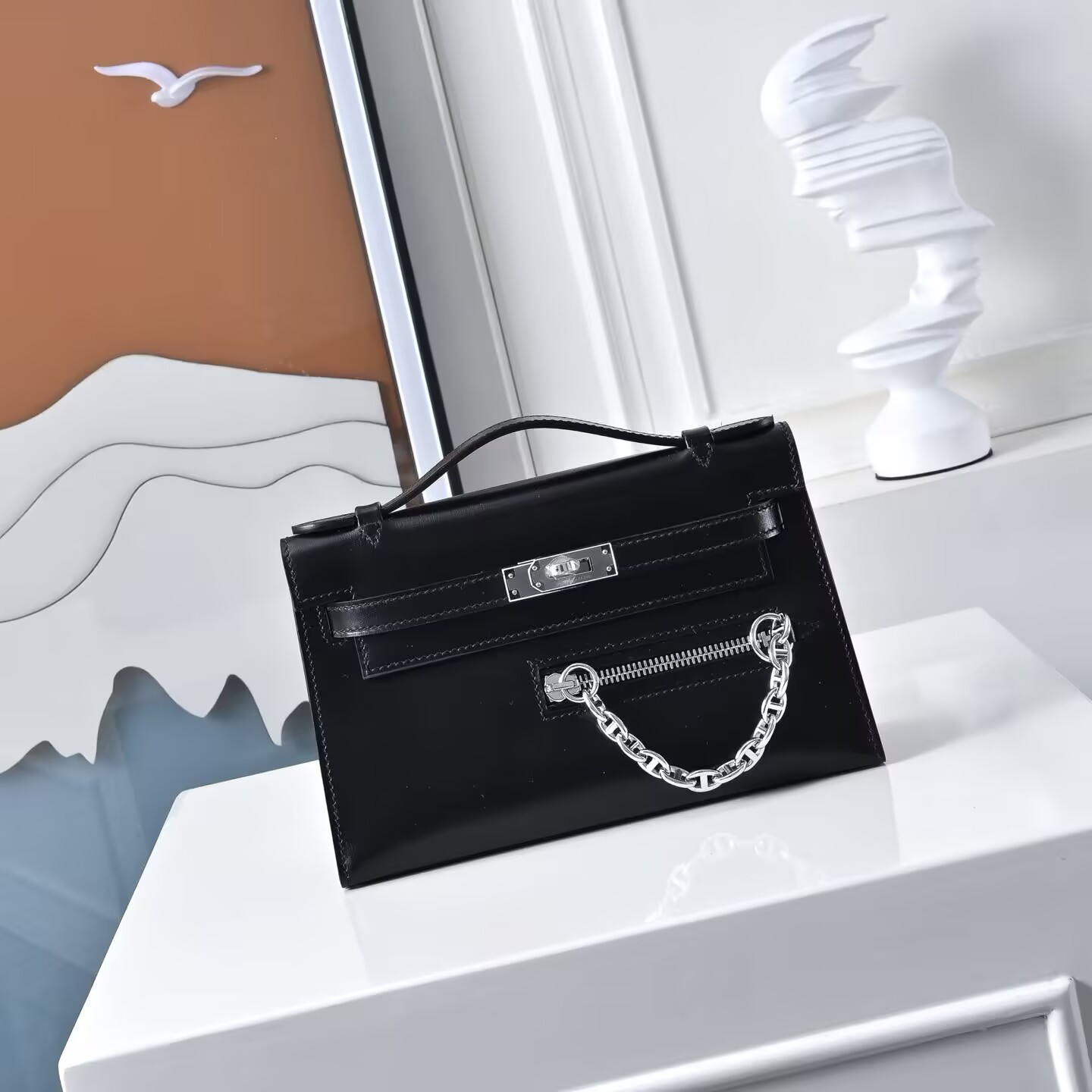 H**mes kelly box 22 22x7x13cm