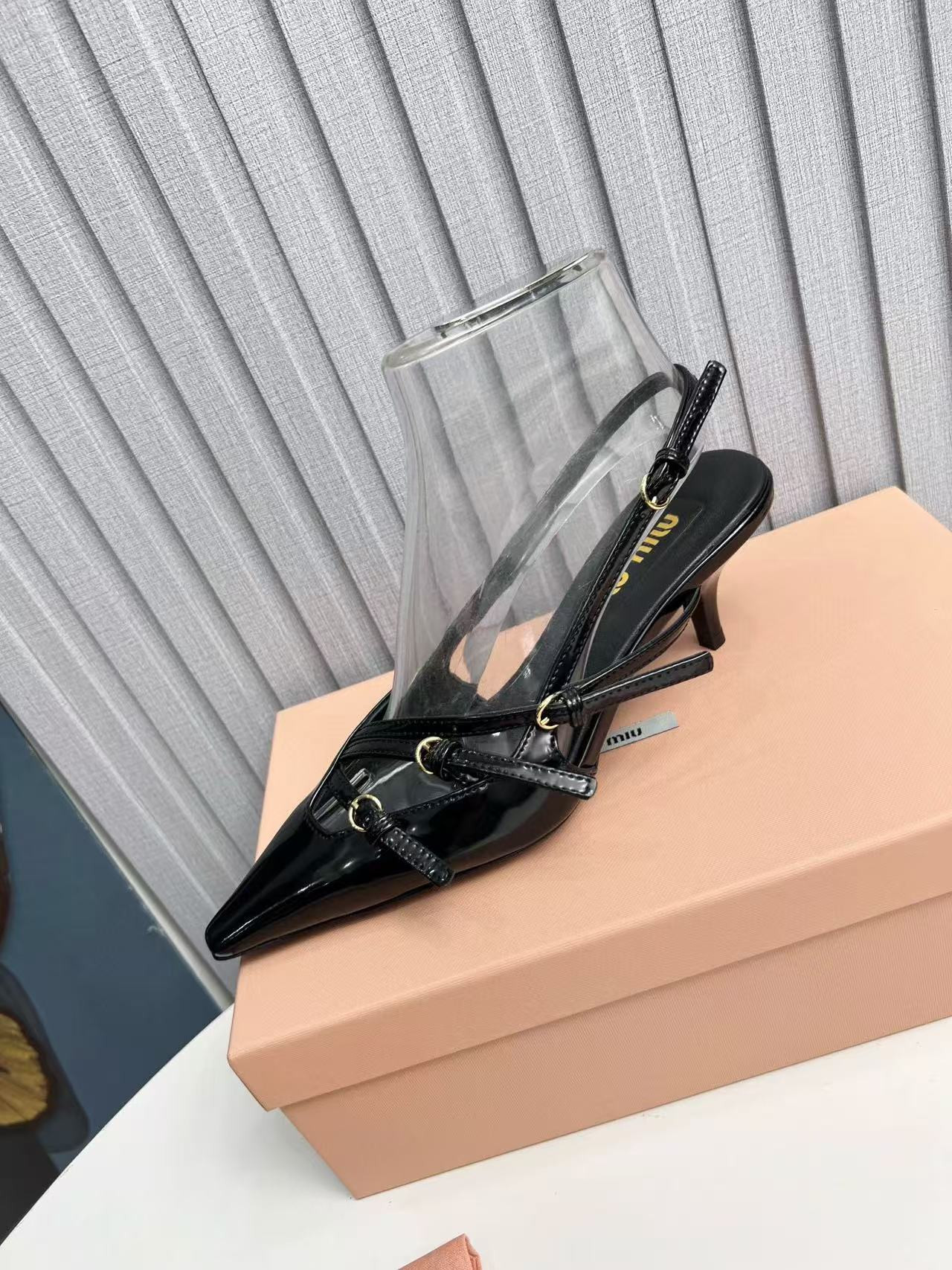 UA Miu Miu Slingbacks with Buckles