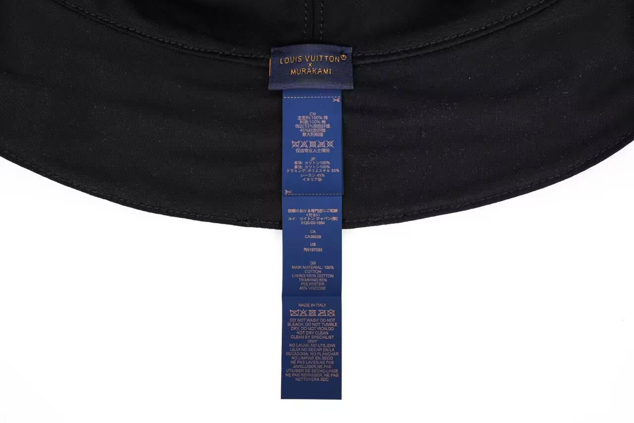 lv x tm reversible S*perflat bucket hat m7985m