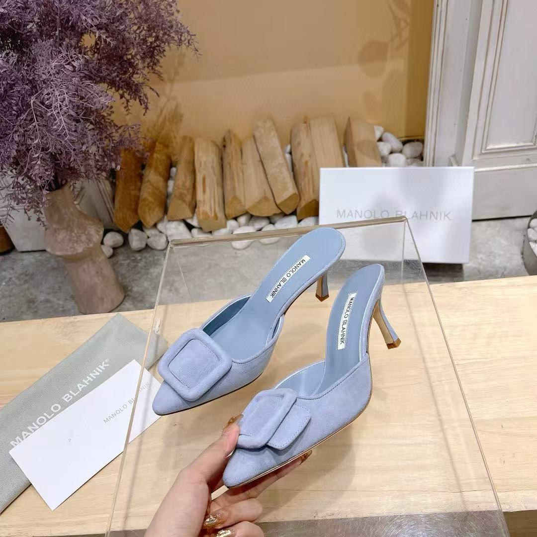 ua man010 B1ahn*k mules 7.5cm