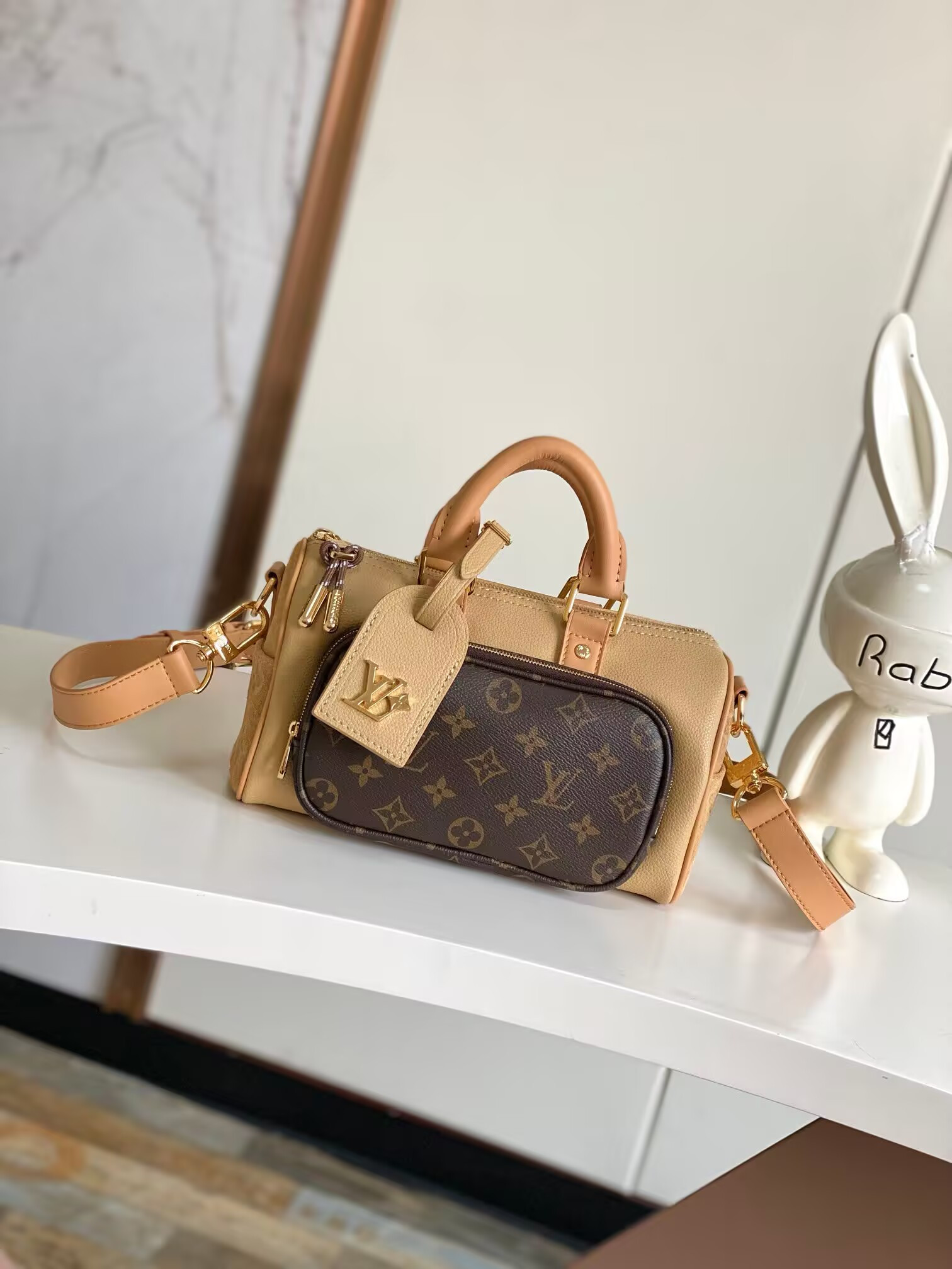 LV Keepall Bandoulière 25 M12627 25x15x11cm