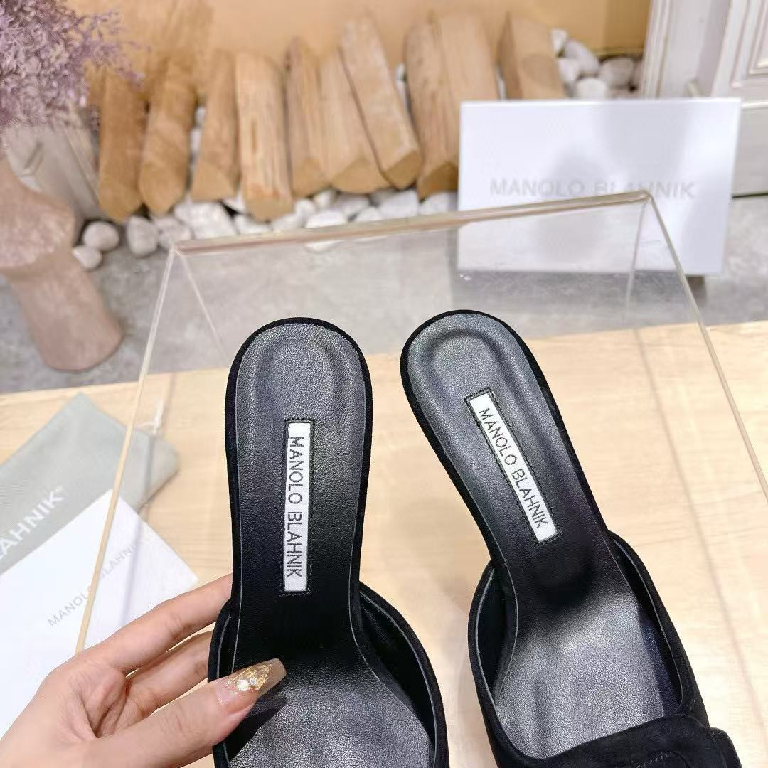 ua man010 B1ahn*k mules 7.5cm