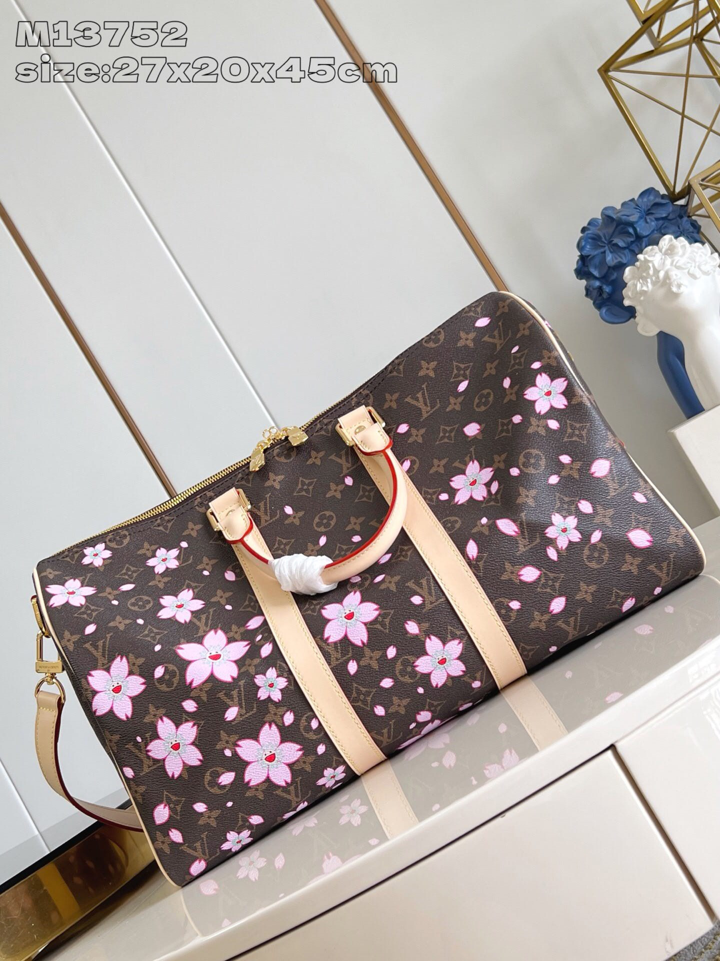 LV Keepall Bandoulière 45 M13752 45x27x20cm