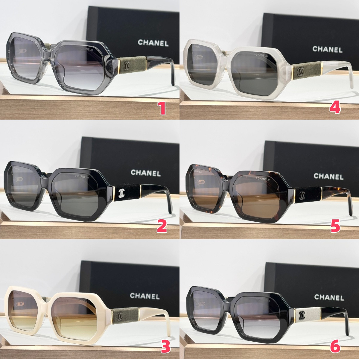 Ch*el glasses ch6088 54-20-145