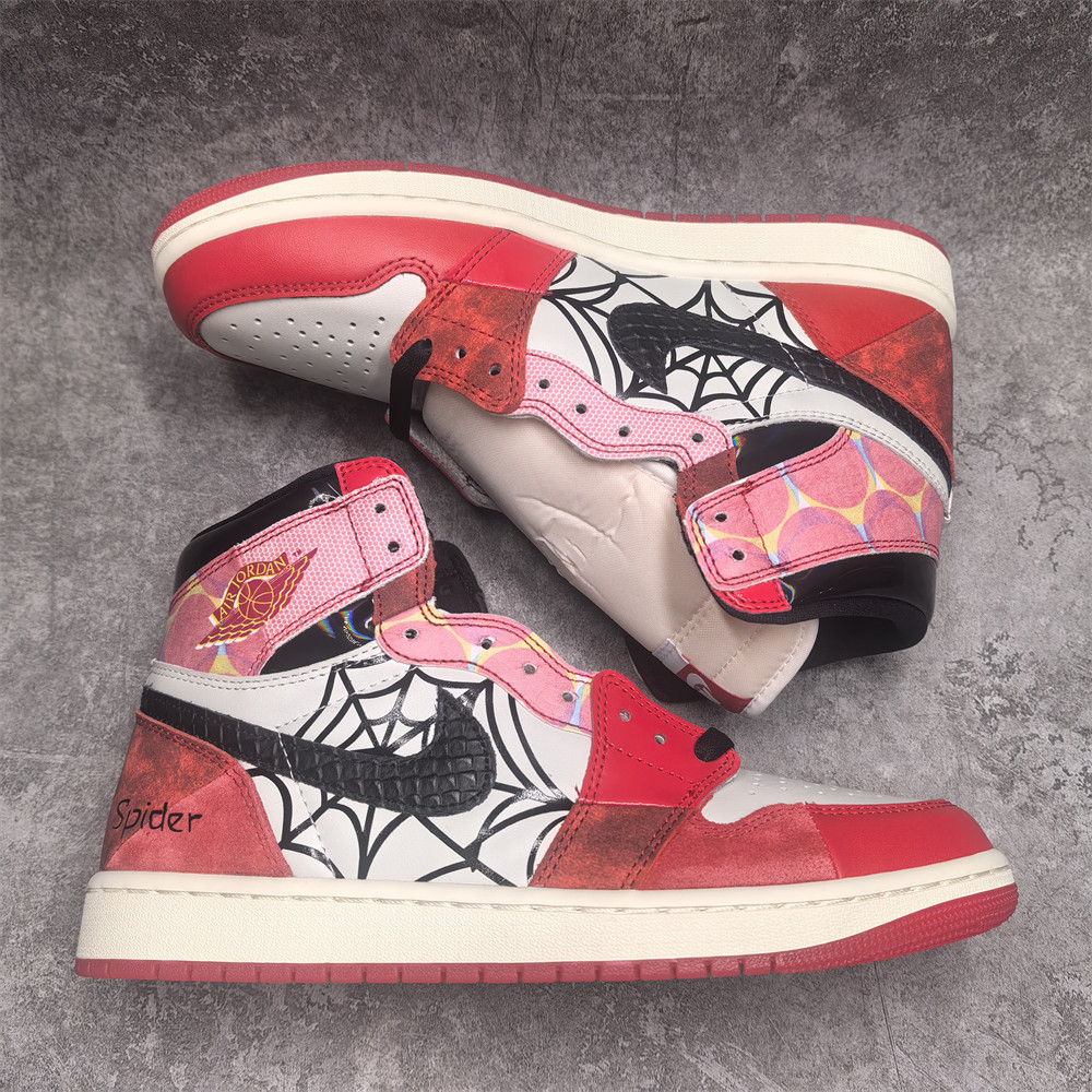 UA Jordan 1 Retro High OG Spider-Man Across the Spider-Verse