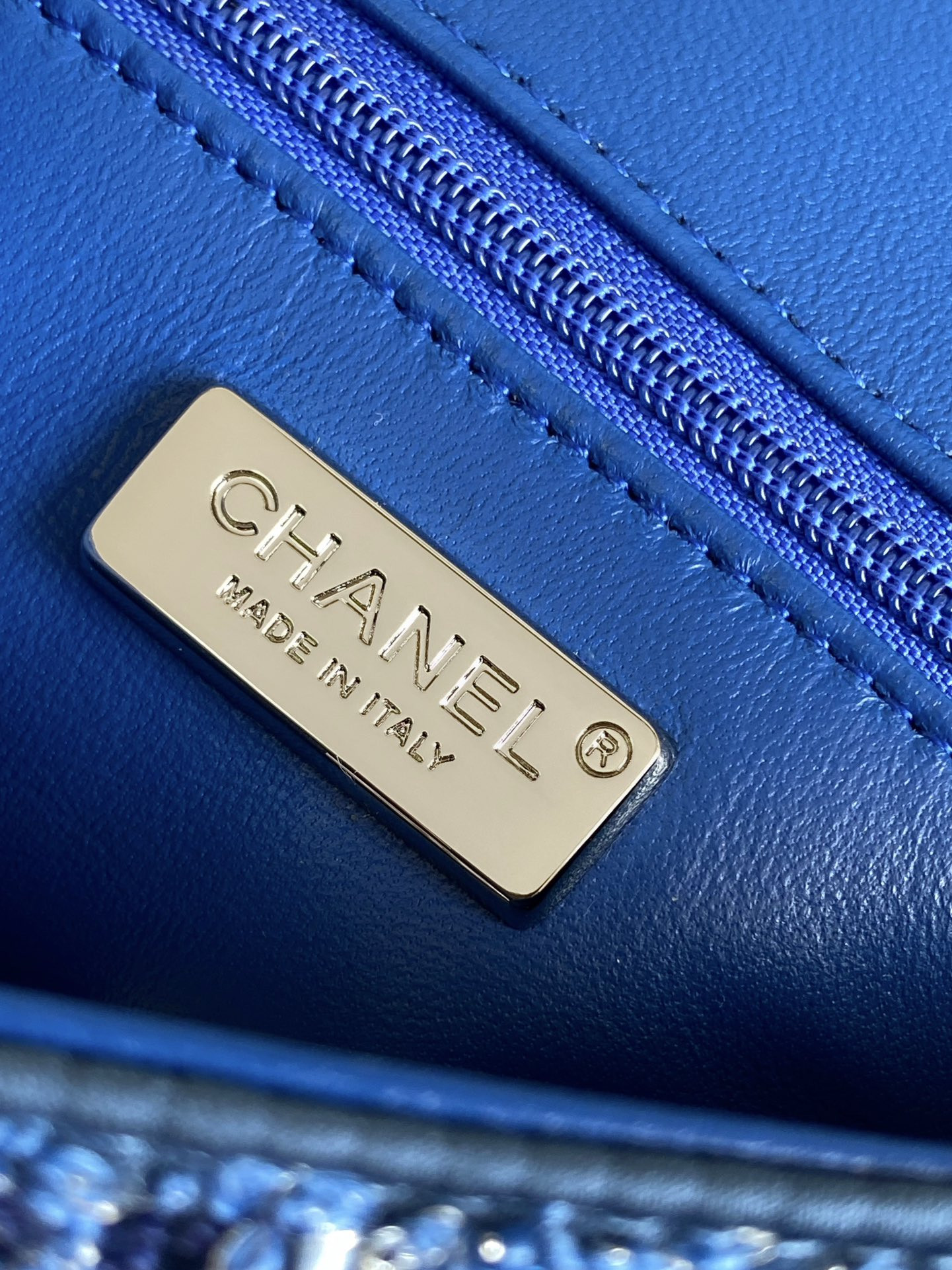 Ch*el mini cf  rose gold hardware 20x15x7cm