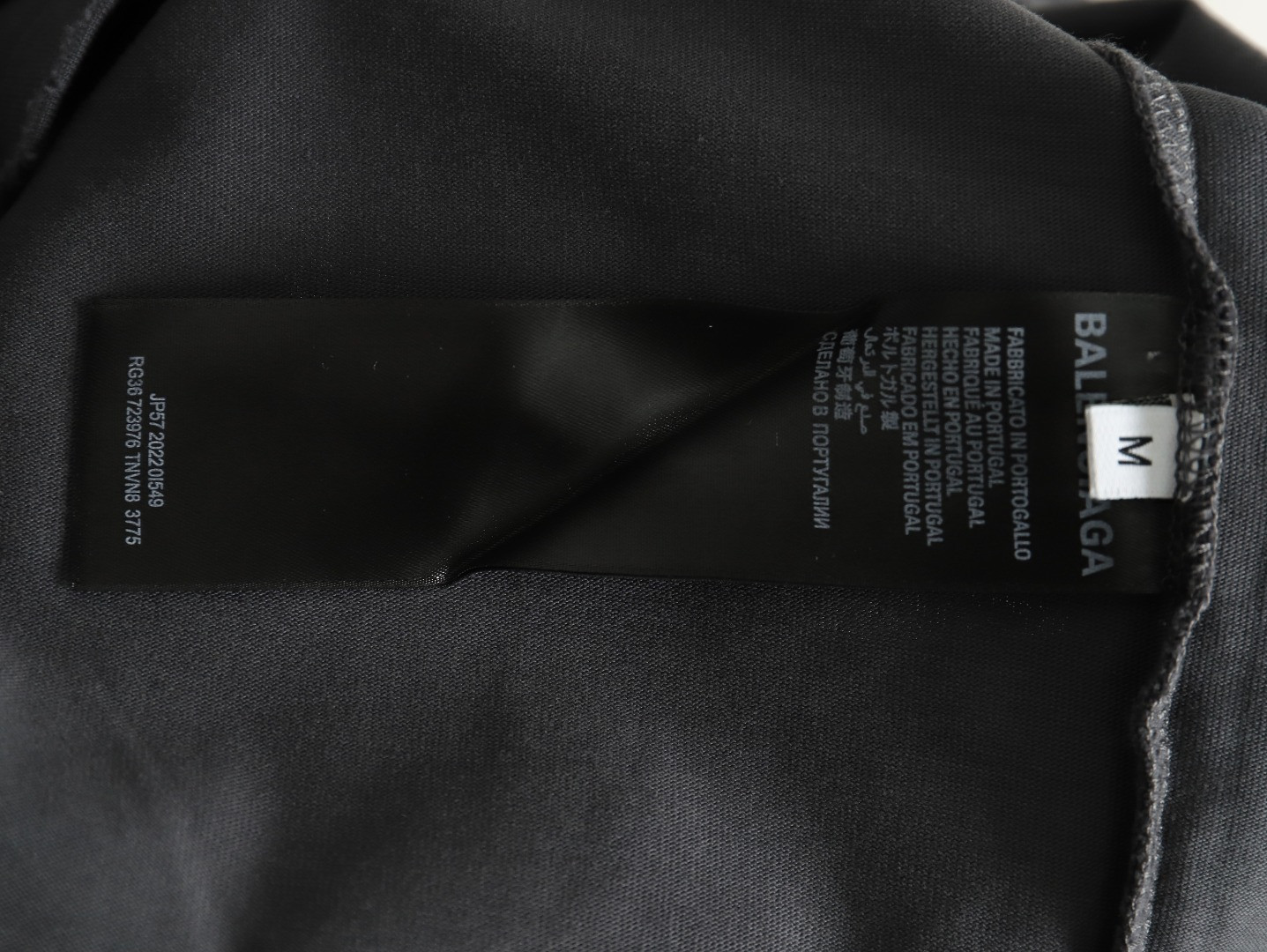 Ba*len*cia*ga 24fw long-sleeved t-shirt