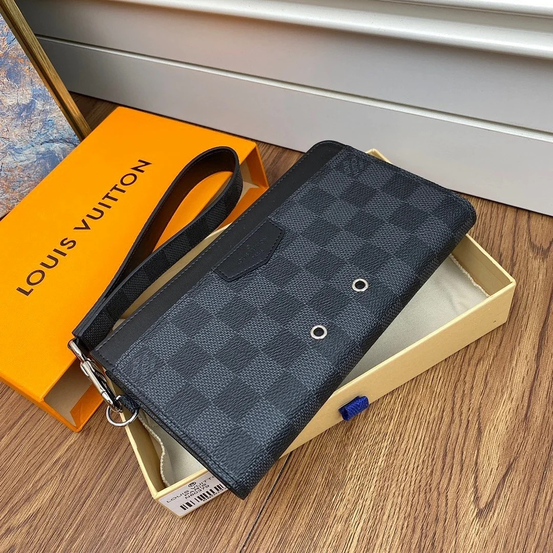 LV ZIPPY DRAGONNE WALLET N60379