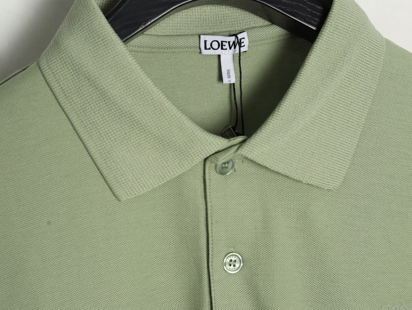 L0ew* short-sleeved polo shirt