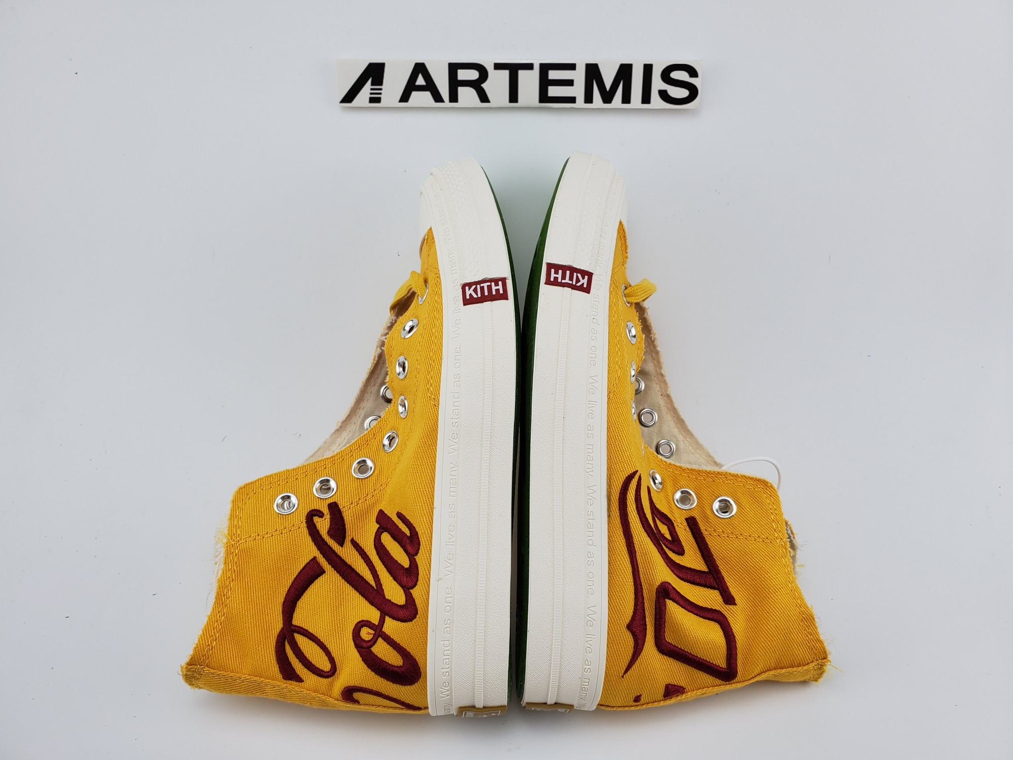 Converse Chuck Taylor All-Star 70s Hi Kith x Coca Cola Yellow