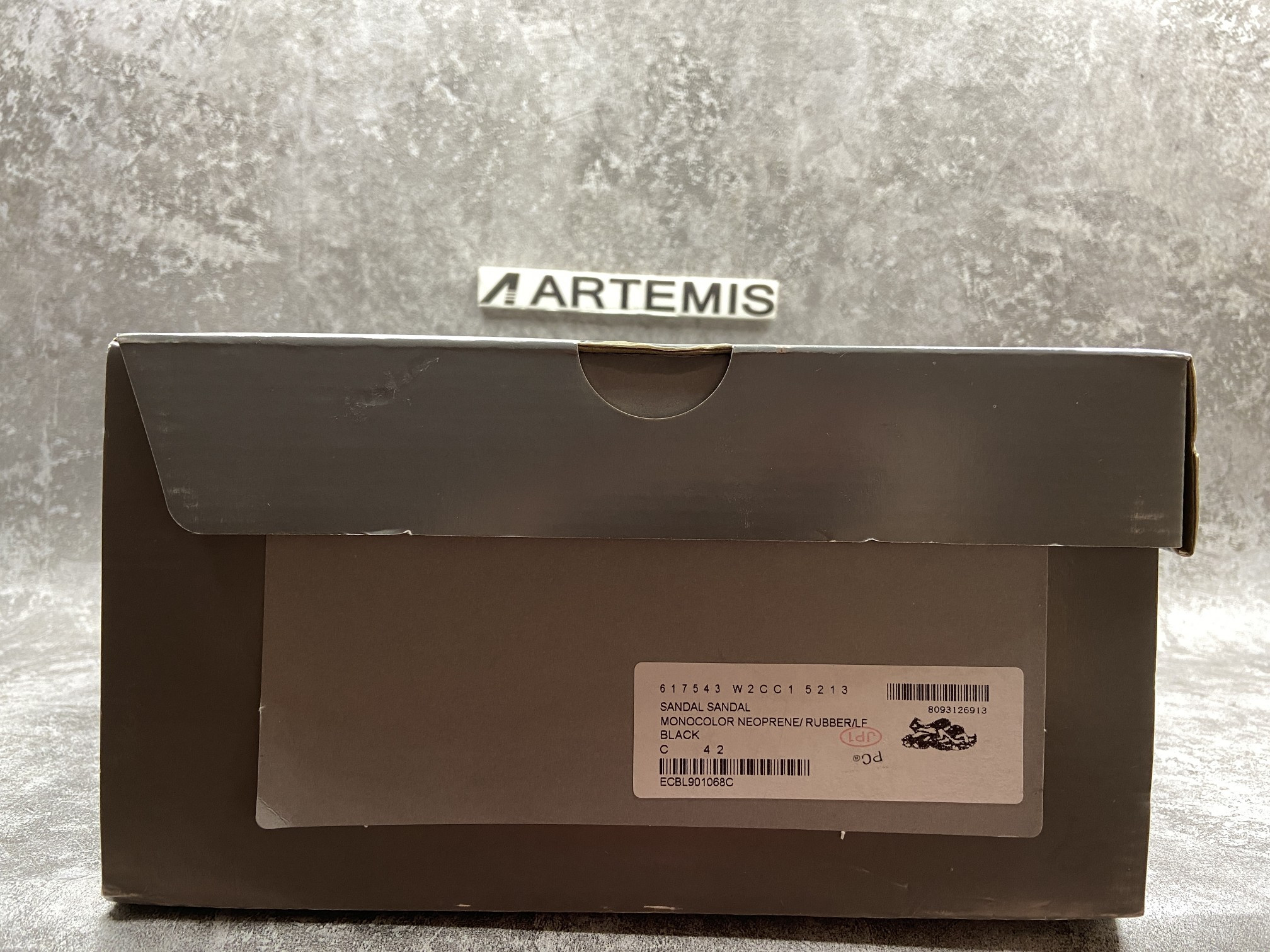 Balenciga Track Sandal Black