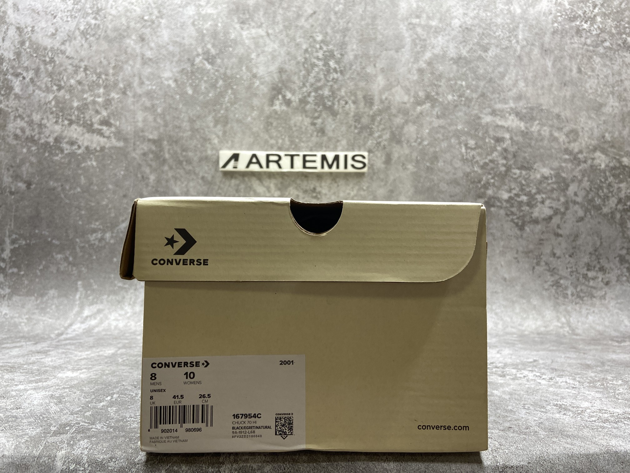 Converse Chuck Taylor All-Star 70s Hi Fear Of God Black Natural