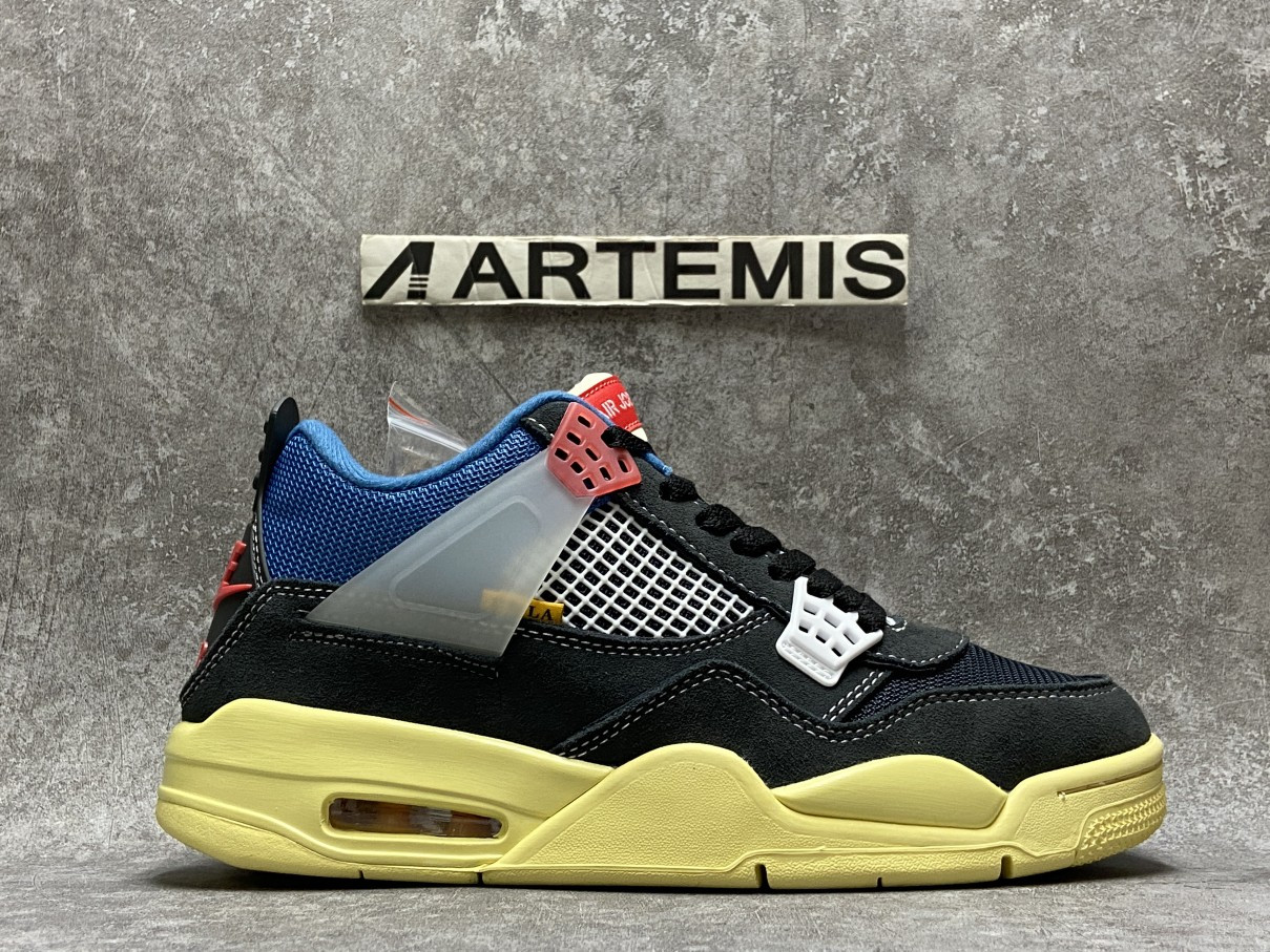 Air Jordan 4 Retro Union Off Noir