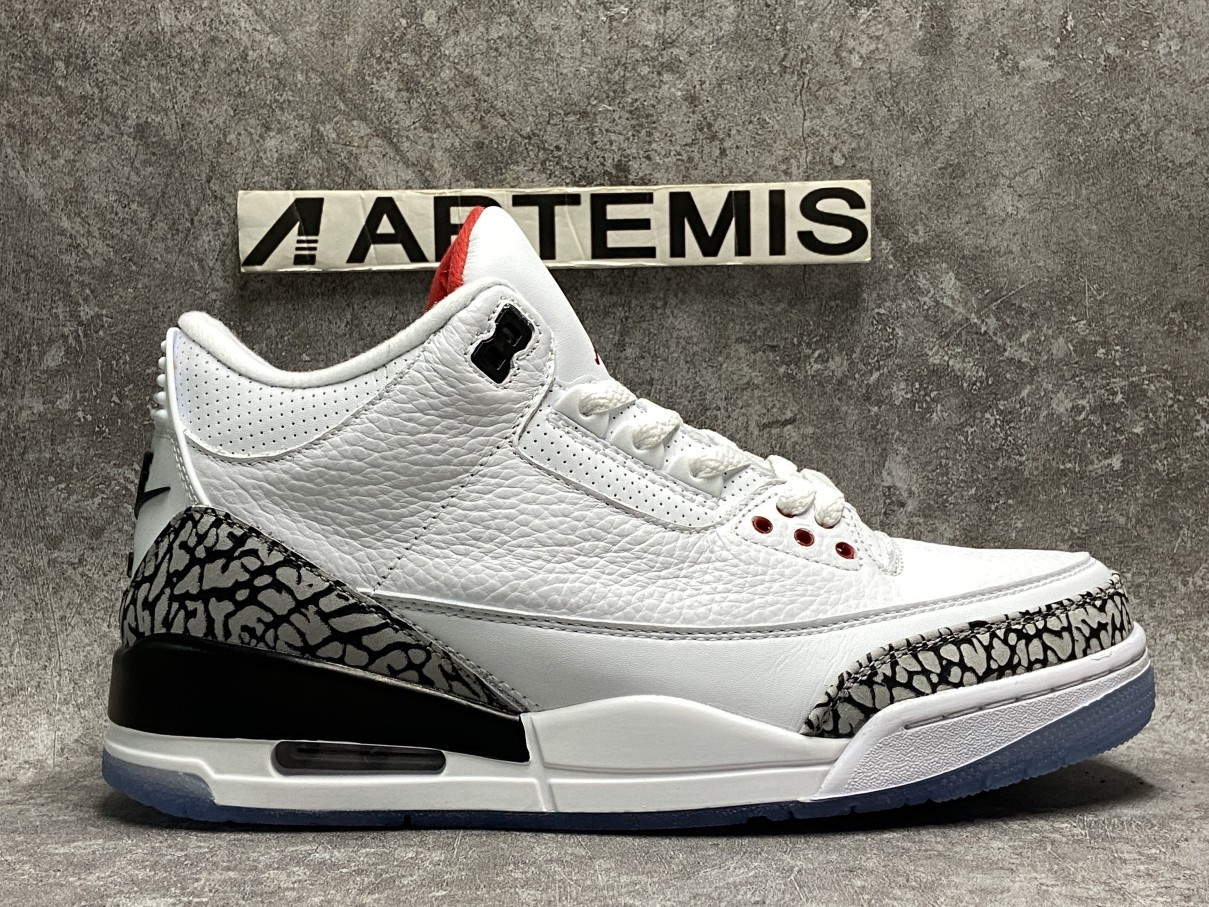Air Jordan 3 Retro Free Throw Line White Cement