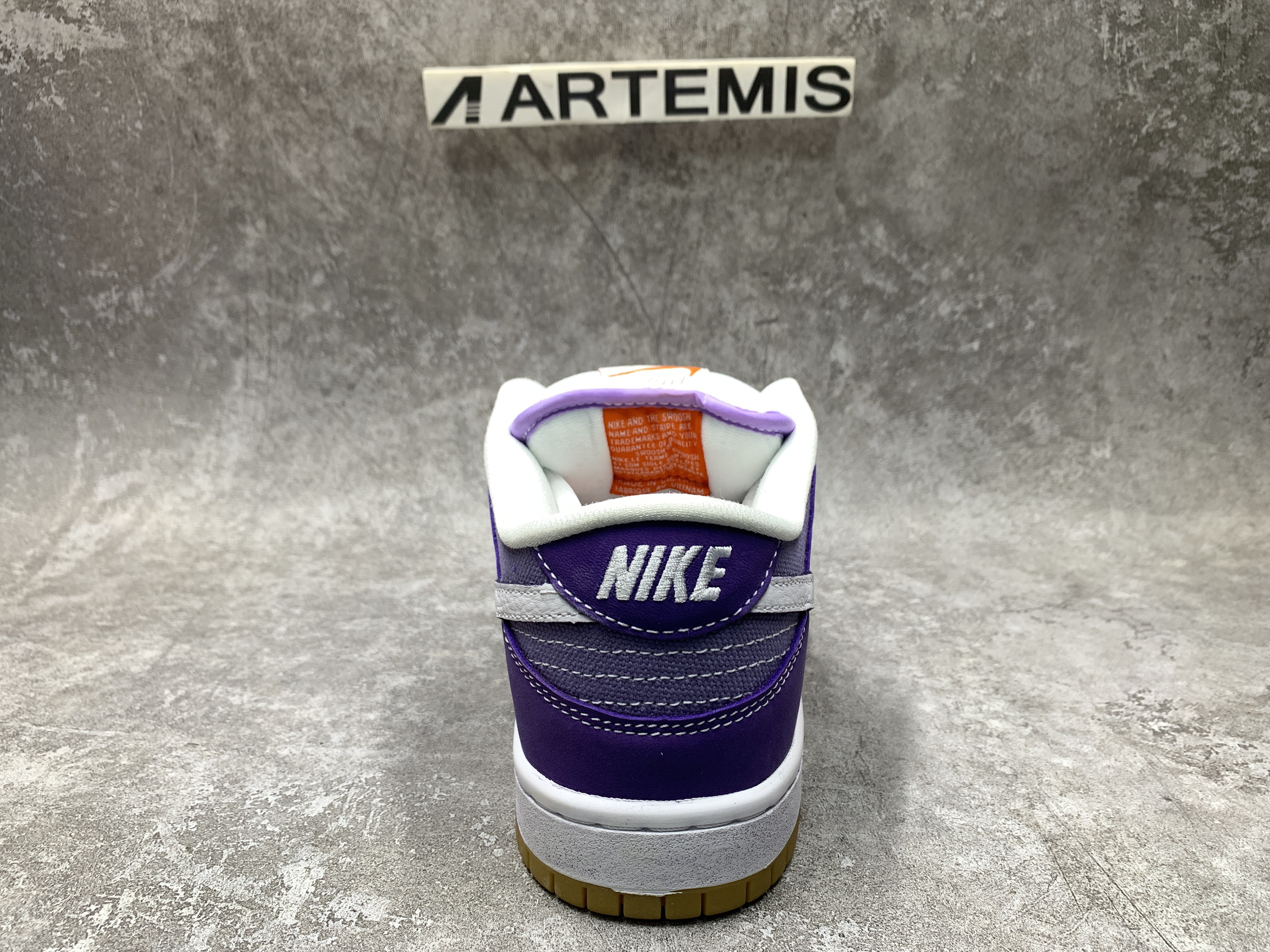 Nike SB Dunk Low Pro ISO Orange Label Unbleached Pack Lilac