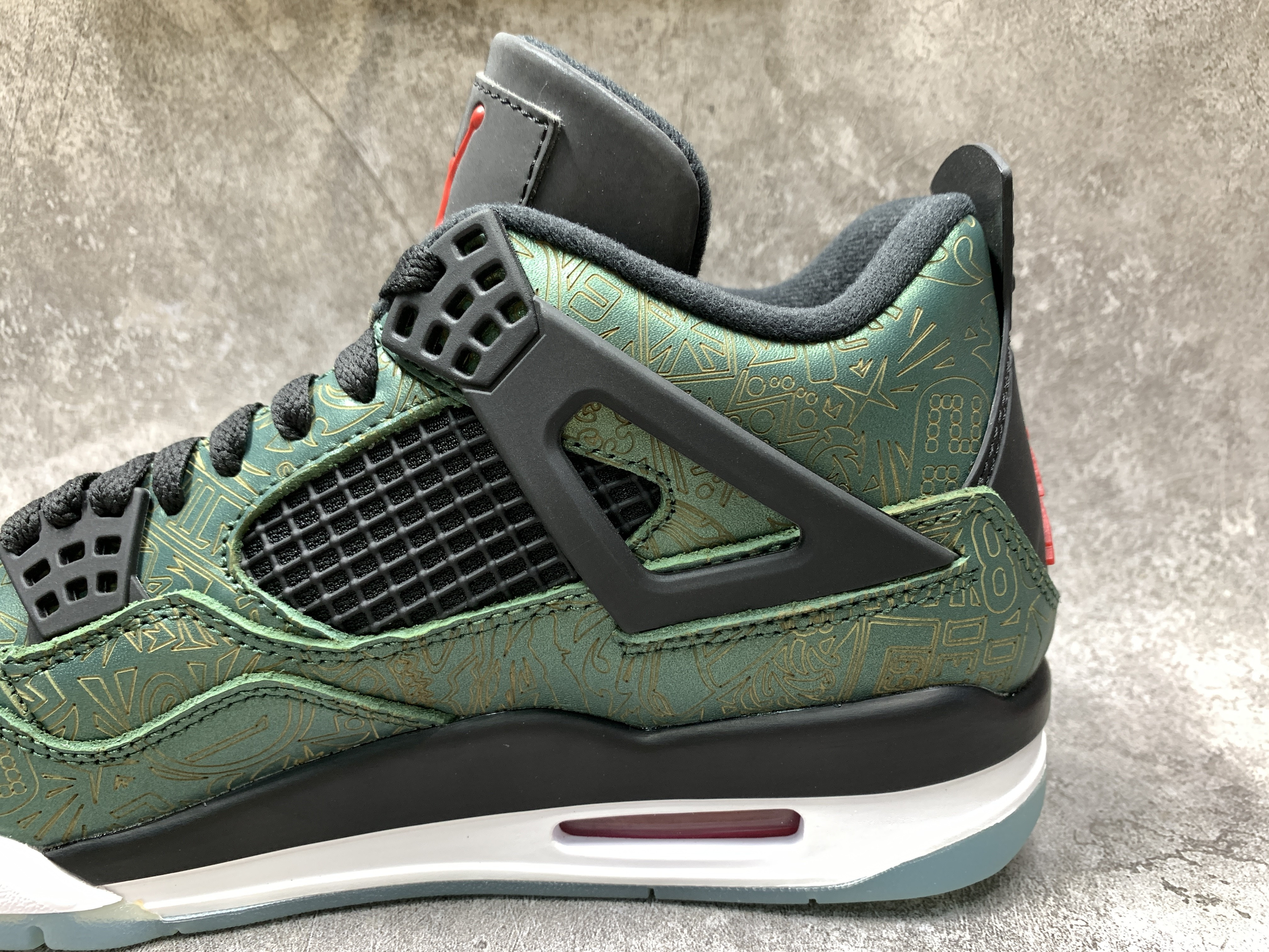 Air Jordan 4 Retro Laser Green