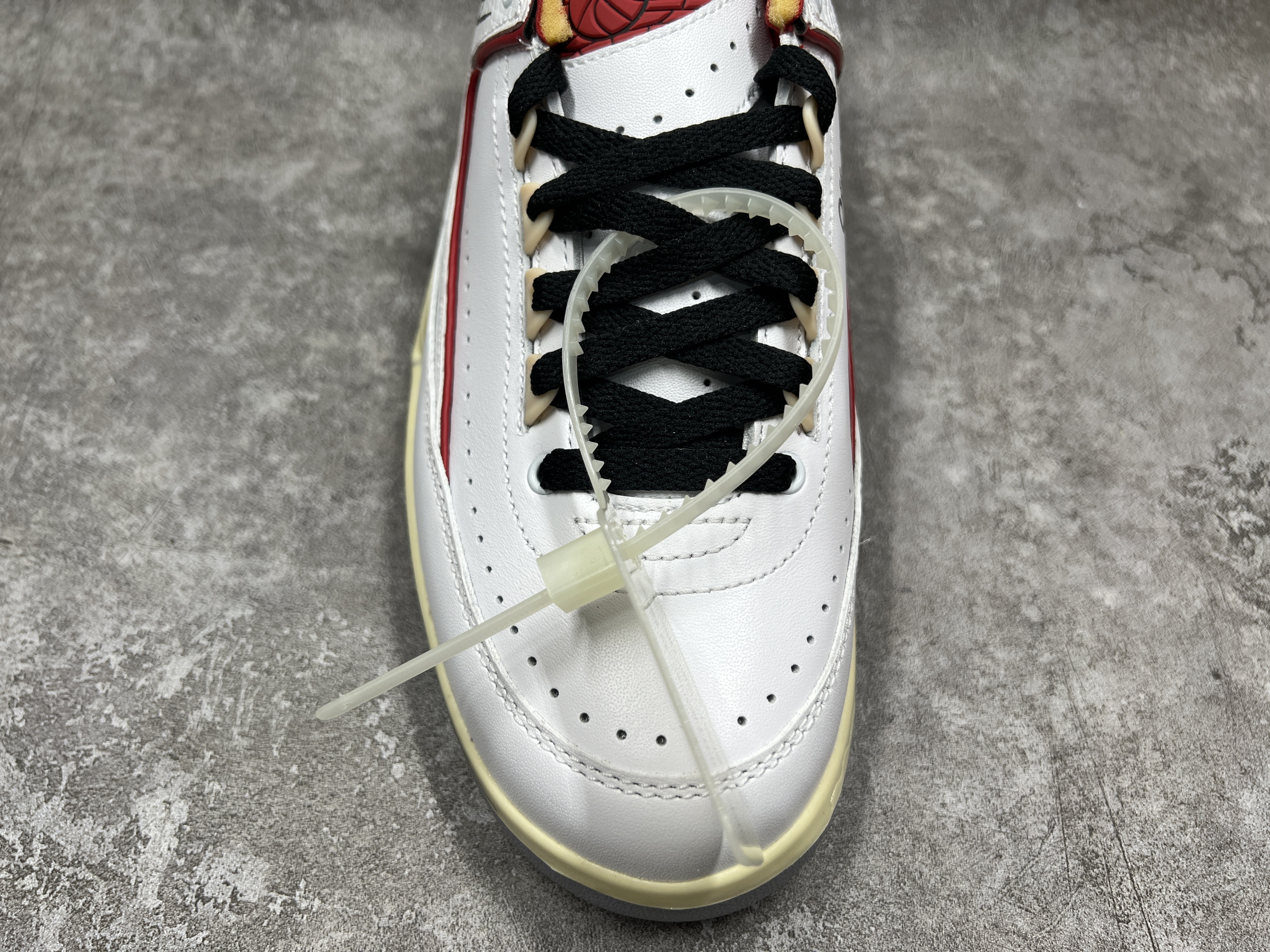Air Jordan 2 Retro Low SP Off-White White Red