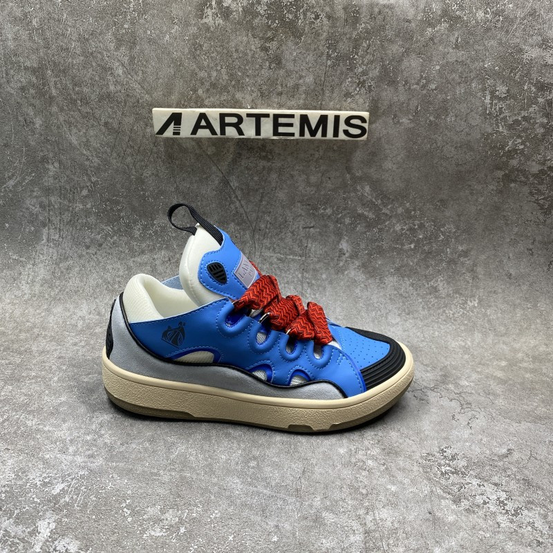 Lanvin Leather Curb Blue Gum