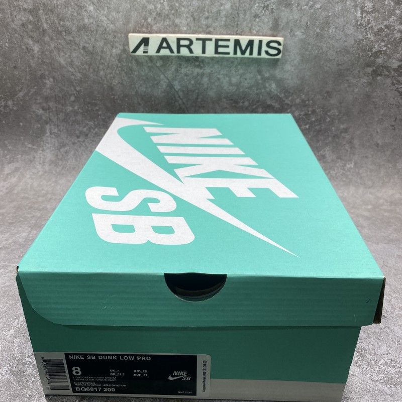 Nike SB Dunk Low Light Cream Thunderstorm