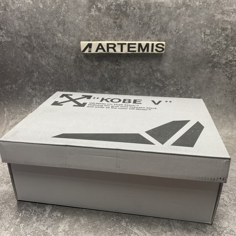 Off-White x Nike Kobe 5 custom by Mamba Concepts