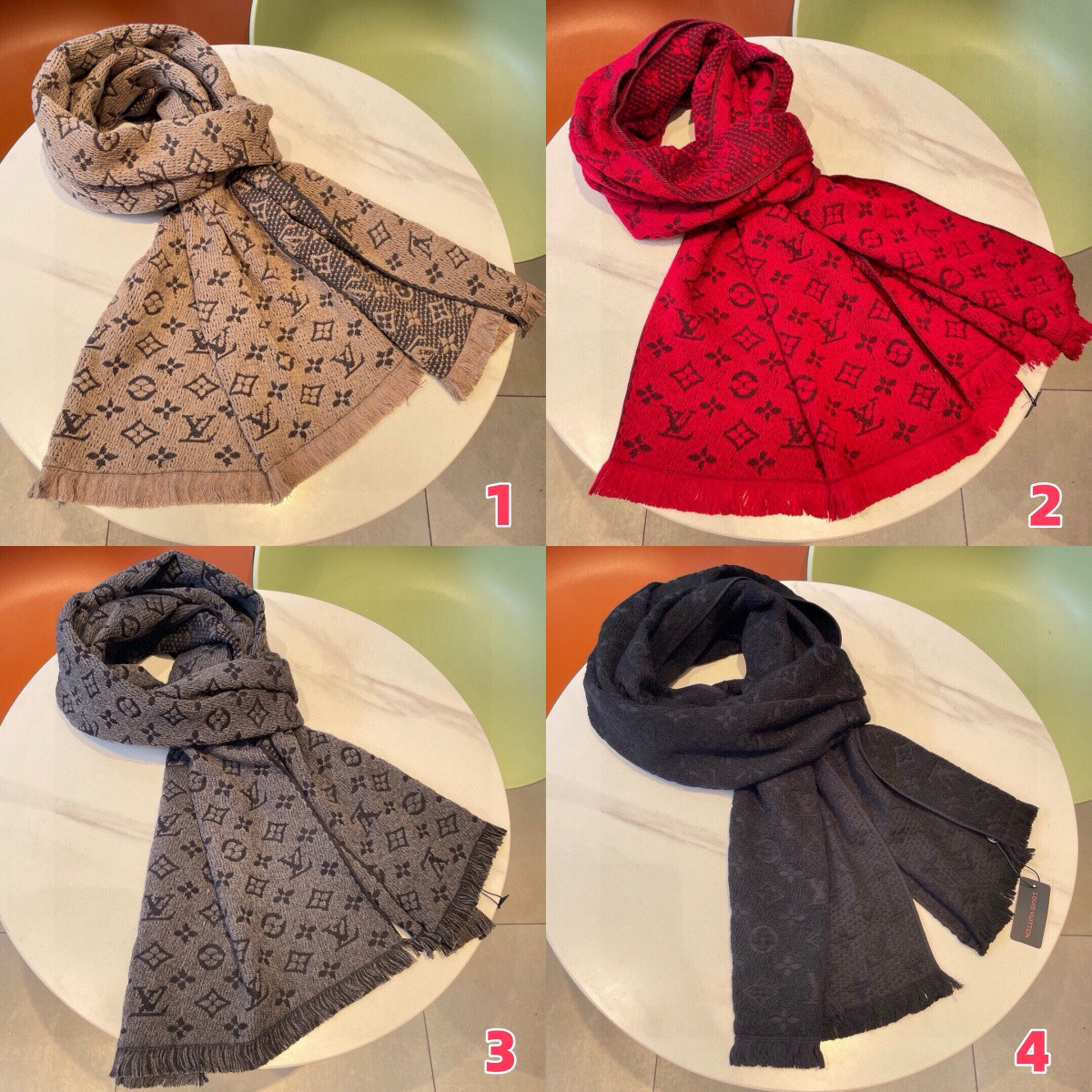 l0*is V*t0n men's scarf 35x180cm