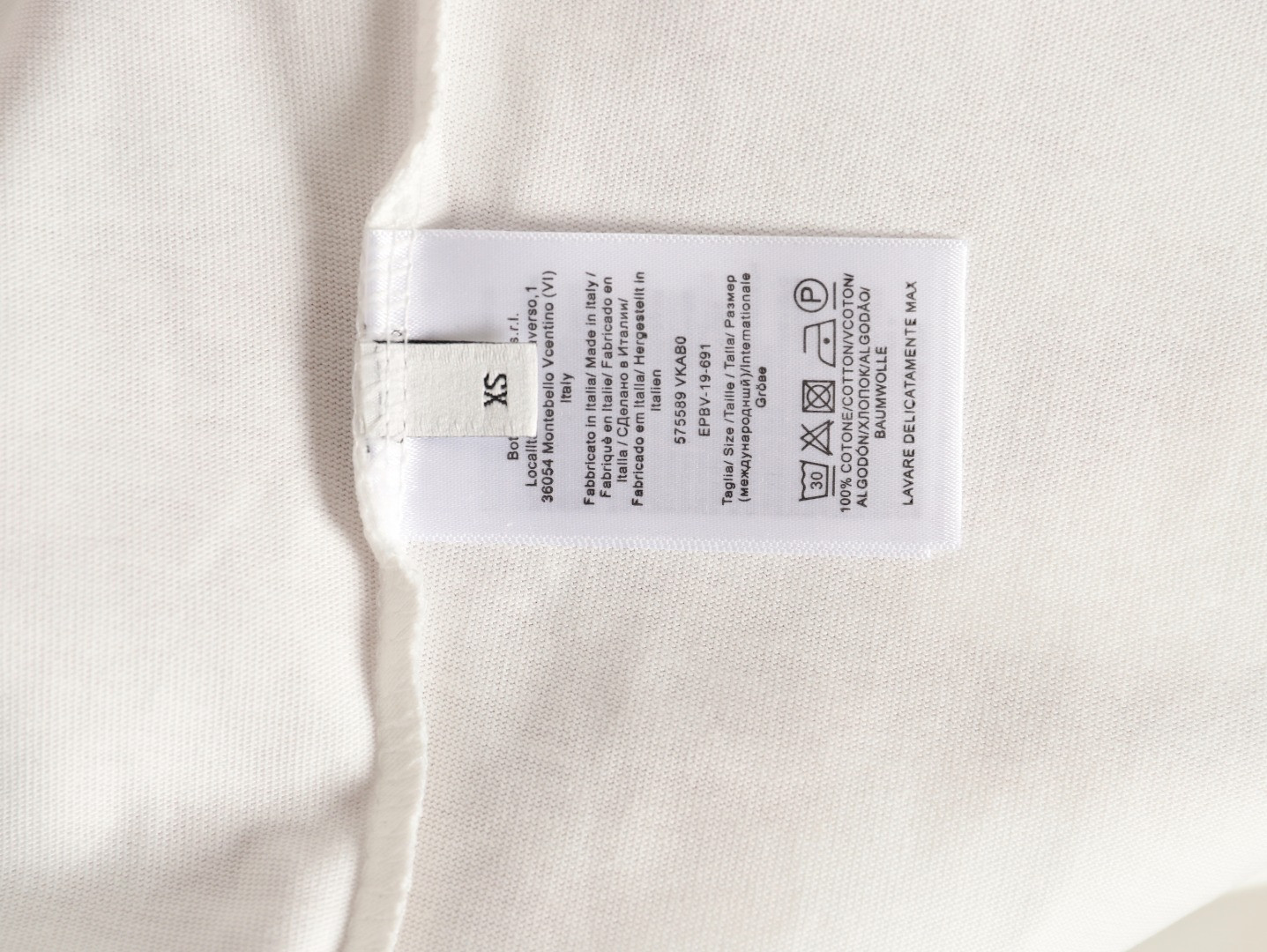 bo*te*ga Ve*ne*ta bv 25ss short-sleeved t-shirt