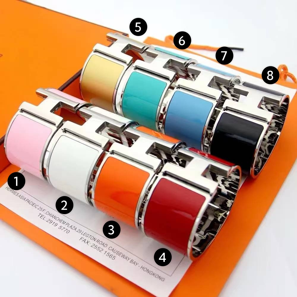 H**mes clic h bracelet(wrist circumference:16.1-17cm)