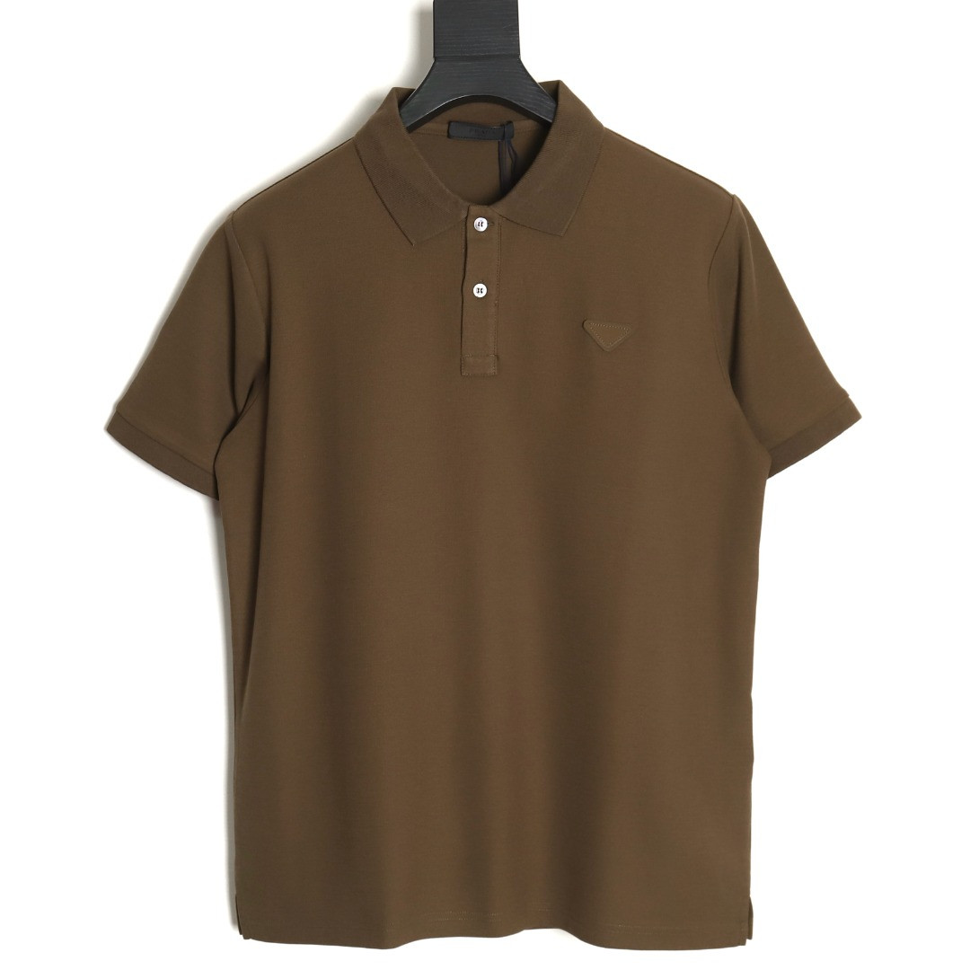 Pra*a prd short-sleeved polo shirt