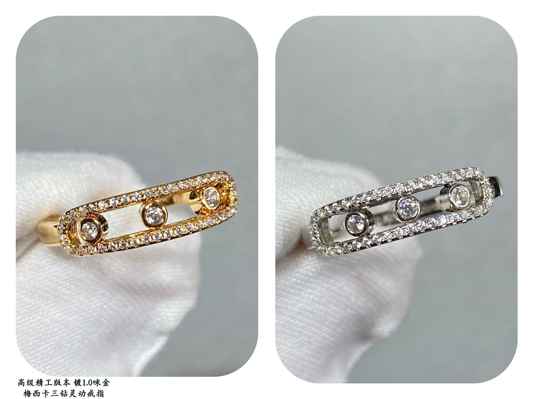 messika three Di*m*nd moving ring