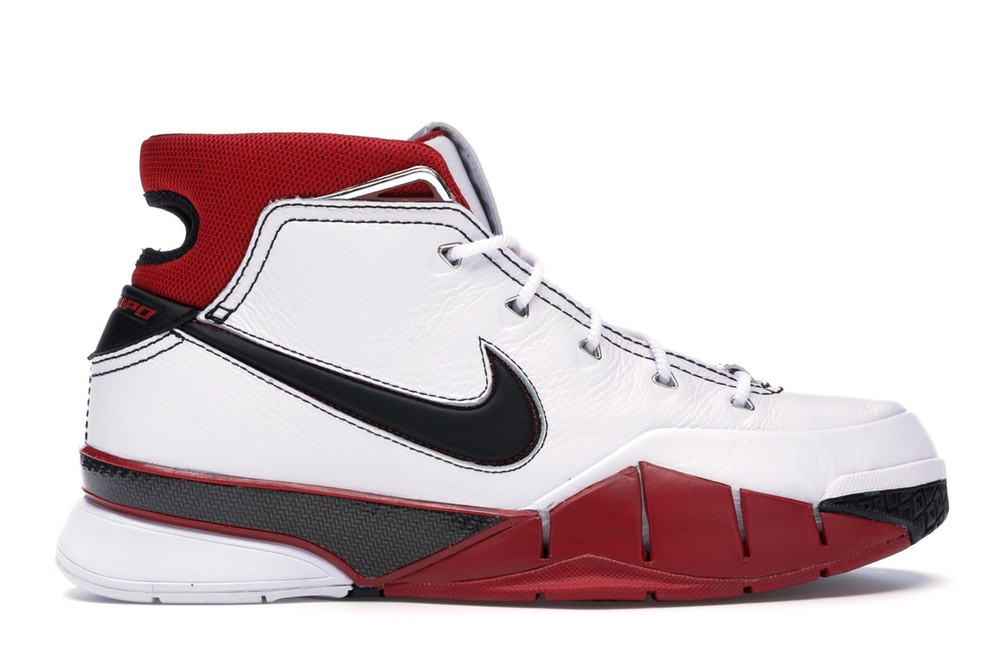 Nike Kobe 1 Protro White Black Red (All Star)