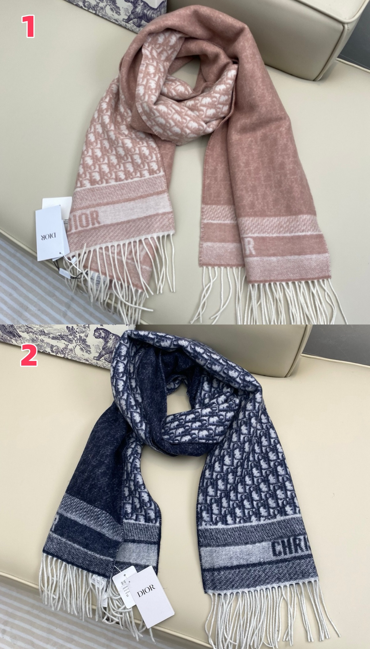 D*or scarf 45x200cm 100% cashmere