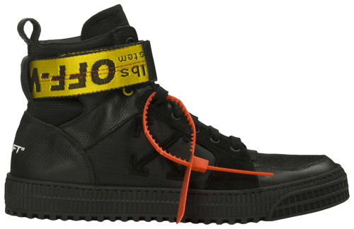 OFF-WHITE Industrial Hi Top Black