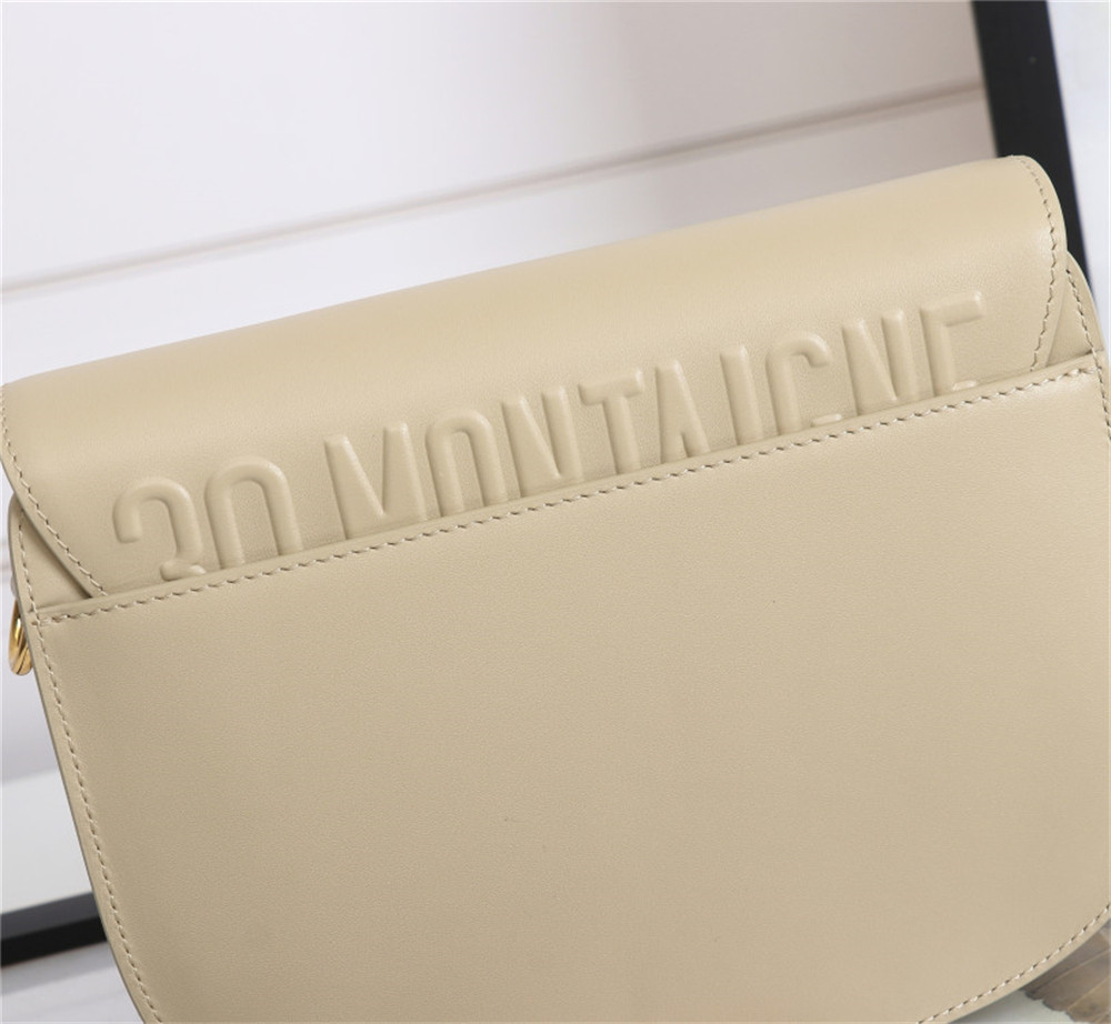 medium D*or bobby bag beige box calfskin