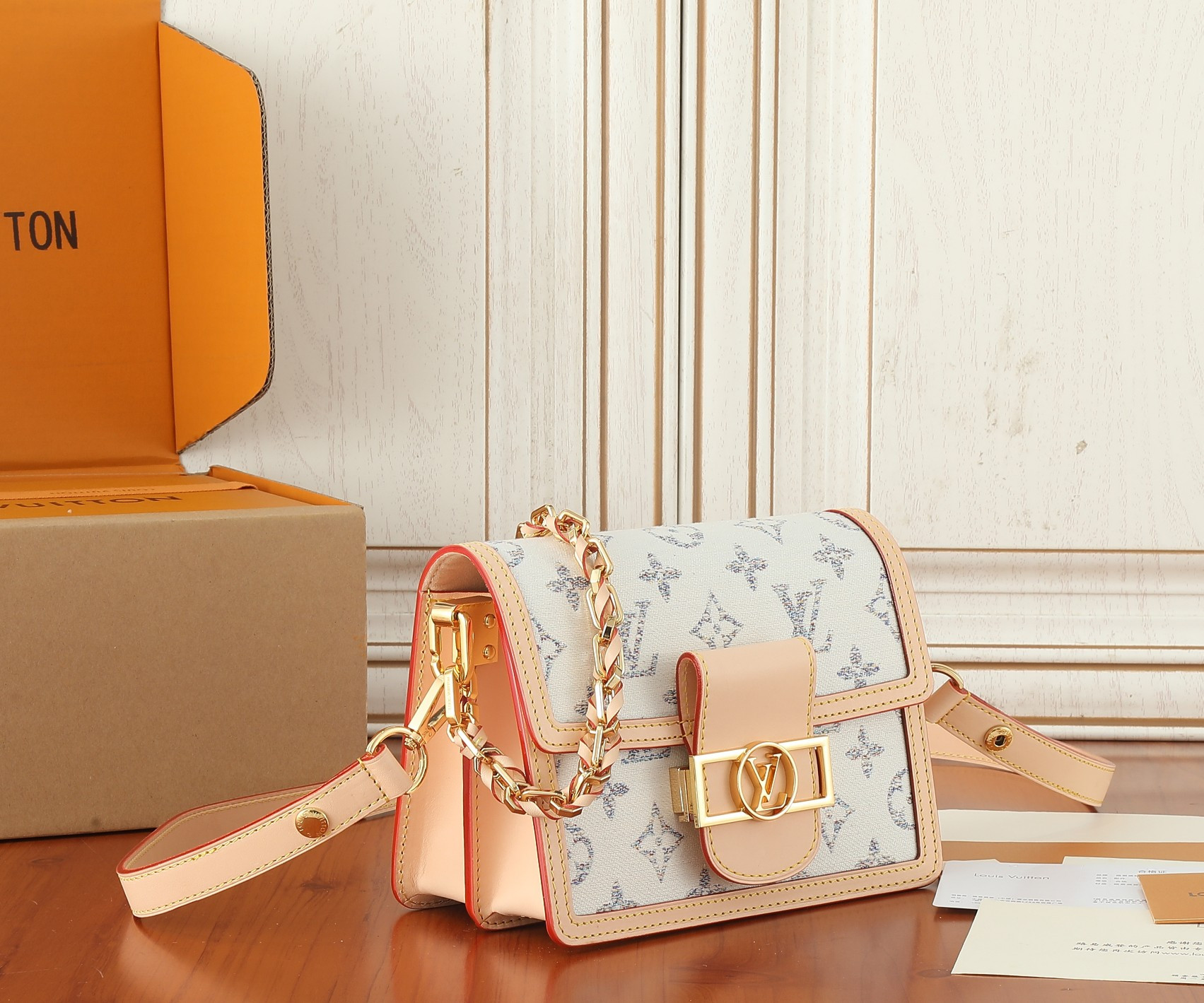 LV Mini Dauphine M24841 7.9 x 5.9 x 3.5 inches