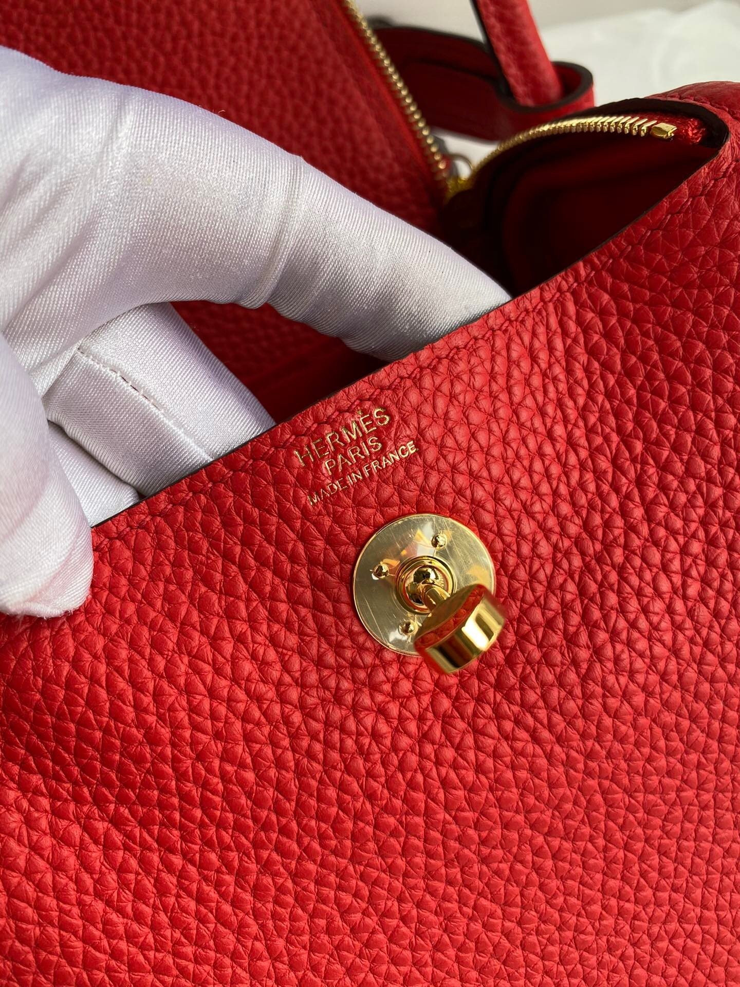 H**mes mini lindy 19cm