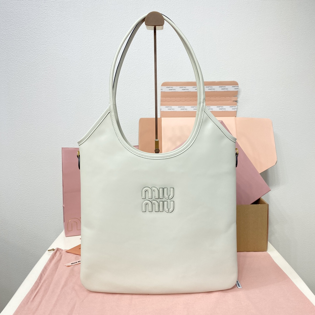 Miu Miu IVY leather bag 40x35cm