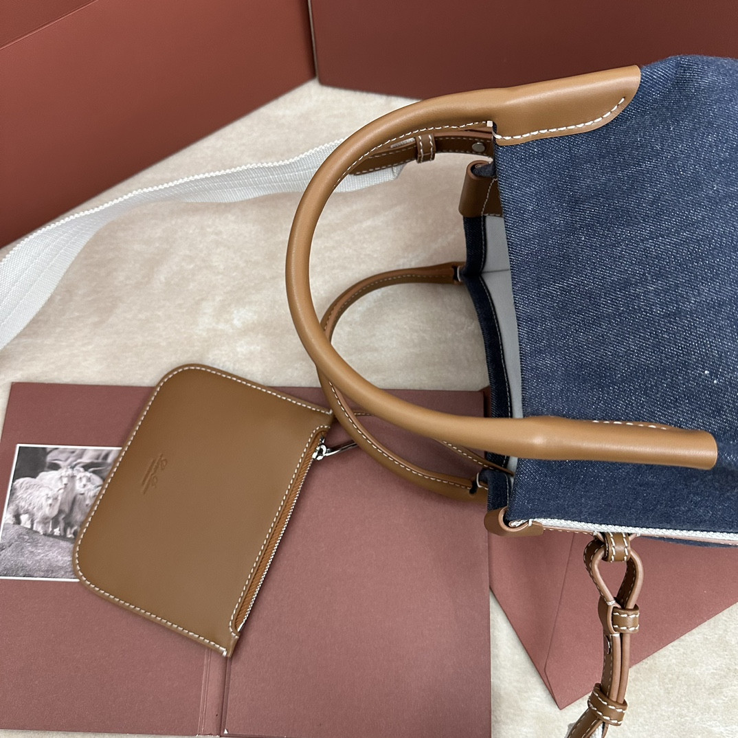 L**o p*ana small bale cotton bag 20x18x17cm